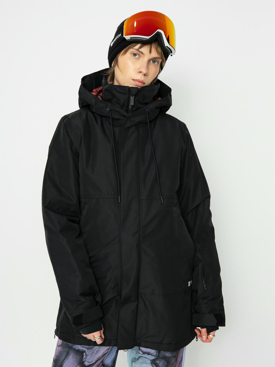 Жіноча Куртка для сноуборду Volcom Paxson 2L Tds Inf Parka (black)