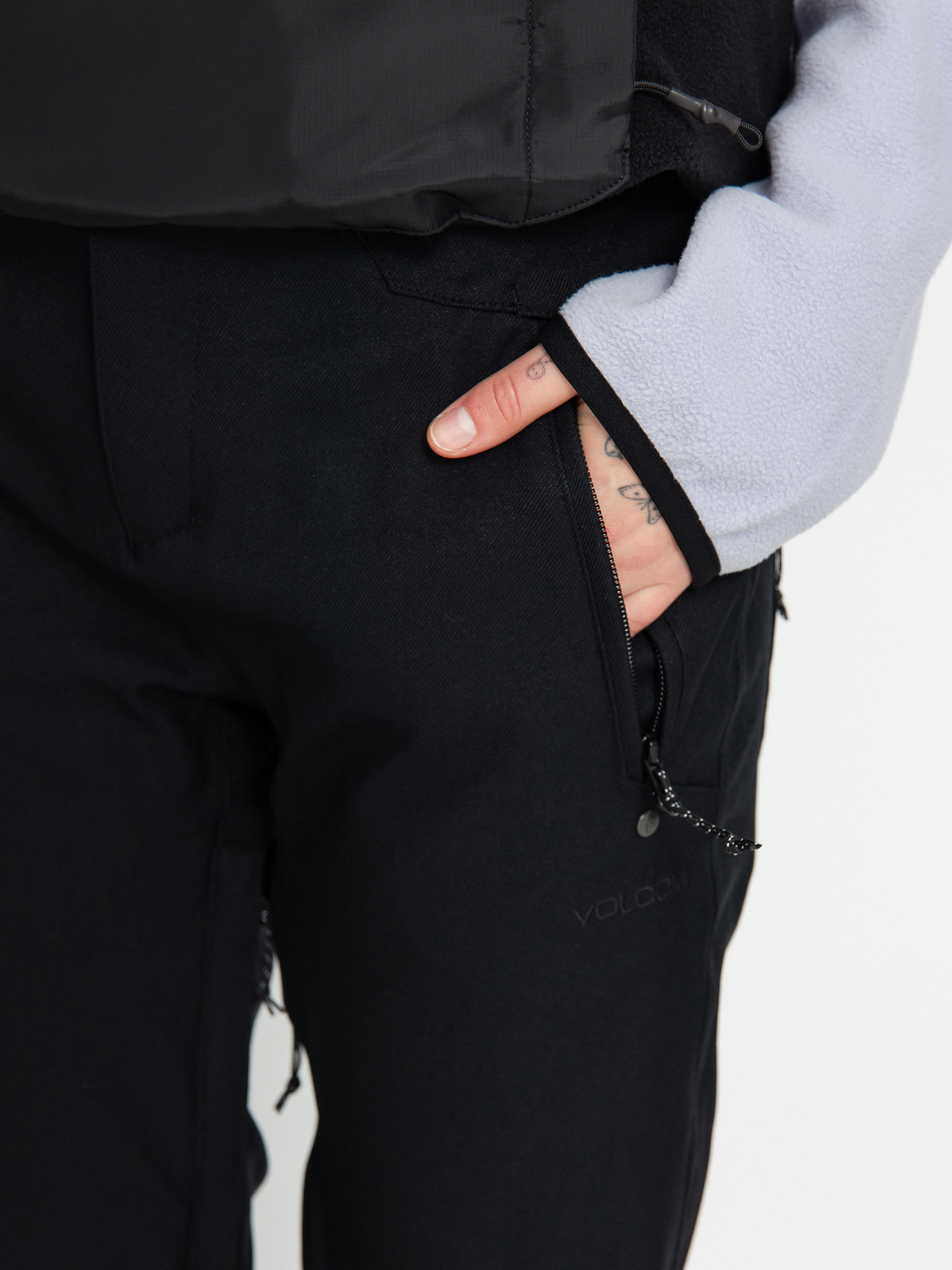 Жіночі Сноубордичні штани Volcom Species Stretch (black)