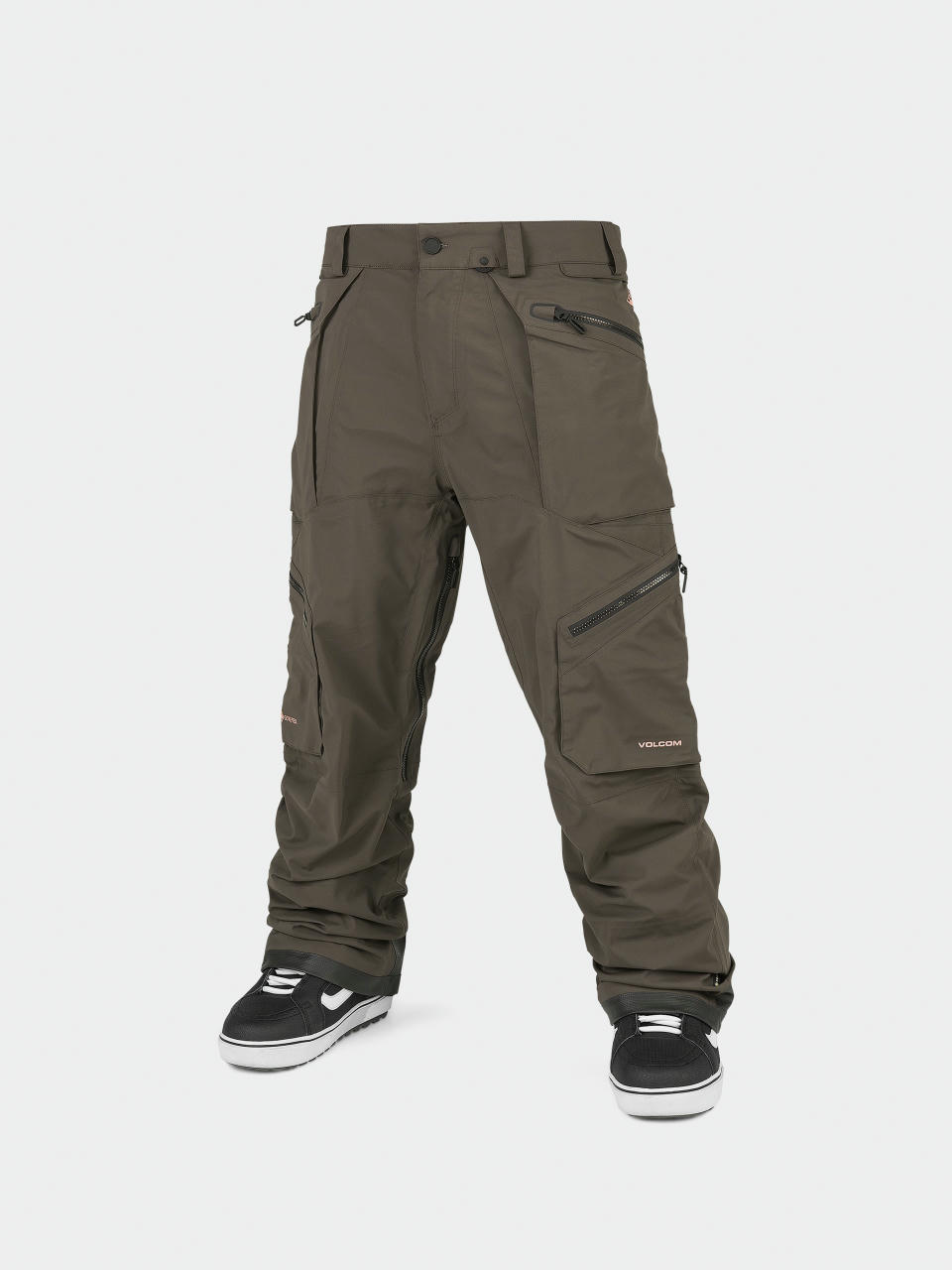 Чоловічі Сноубордичні штани Volcom Guch Stretch Gore (brown)