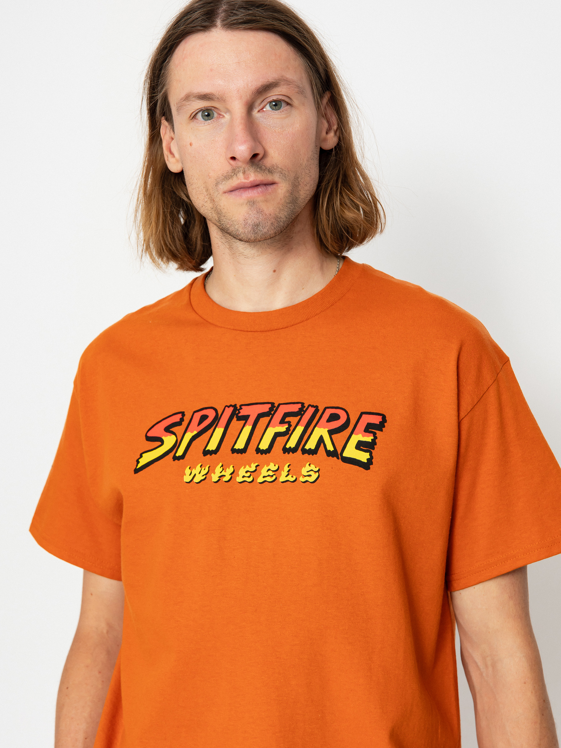 Футболка Spitfire Hl Hounds Script (orange/multi)