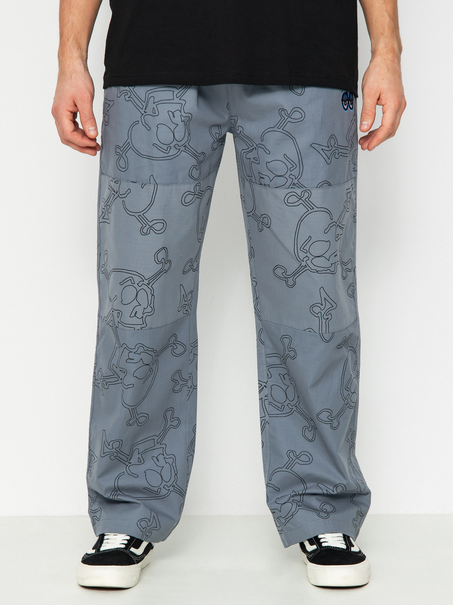 Штани Krooked Style Ey Rp Db (grey)