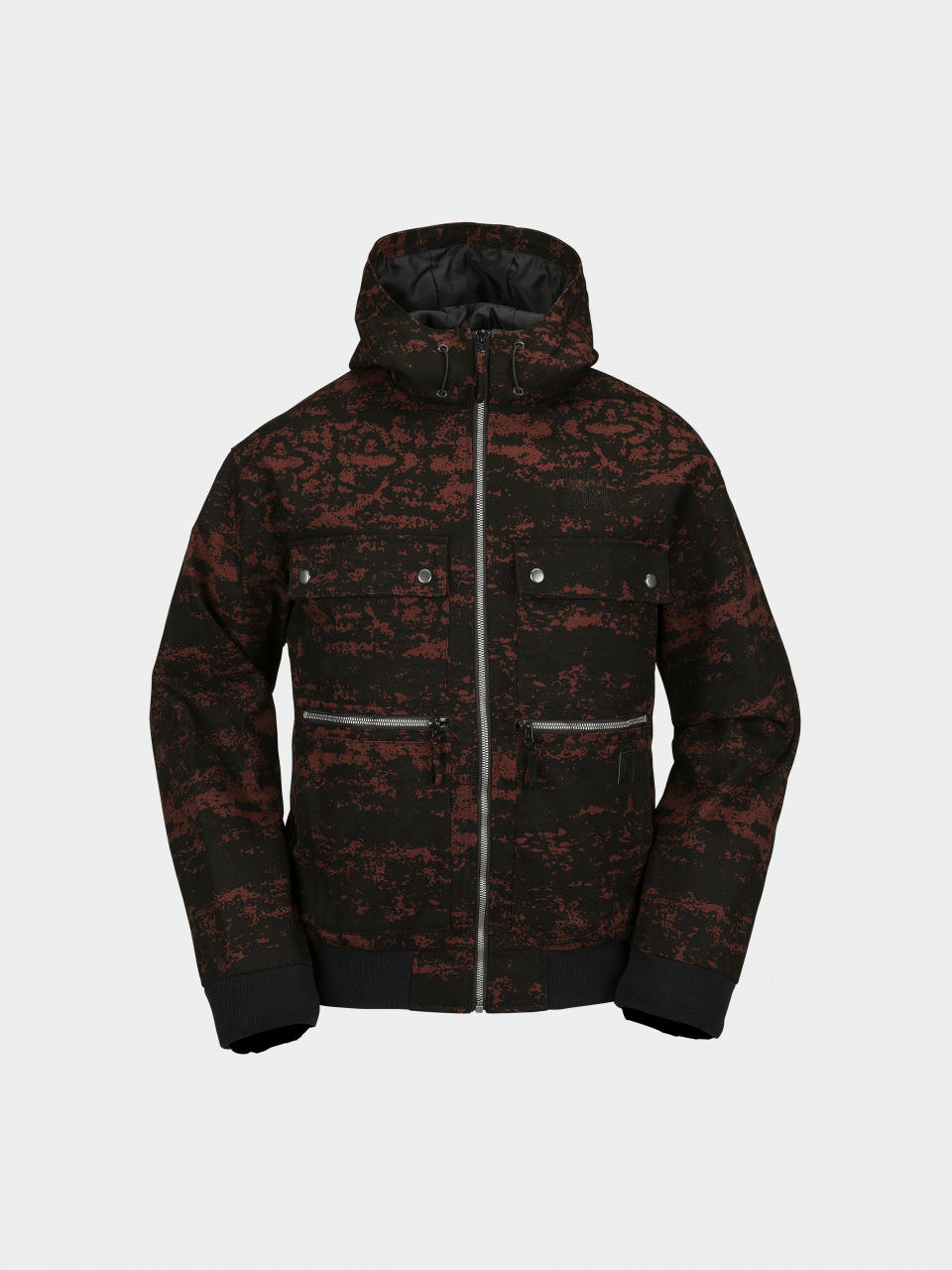 Куртка Volcom Dustbox (maroon camo)