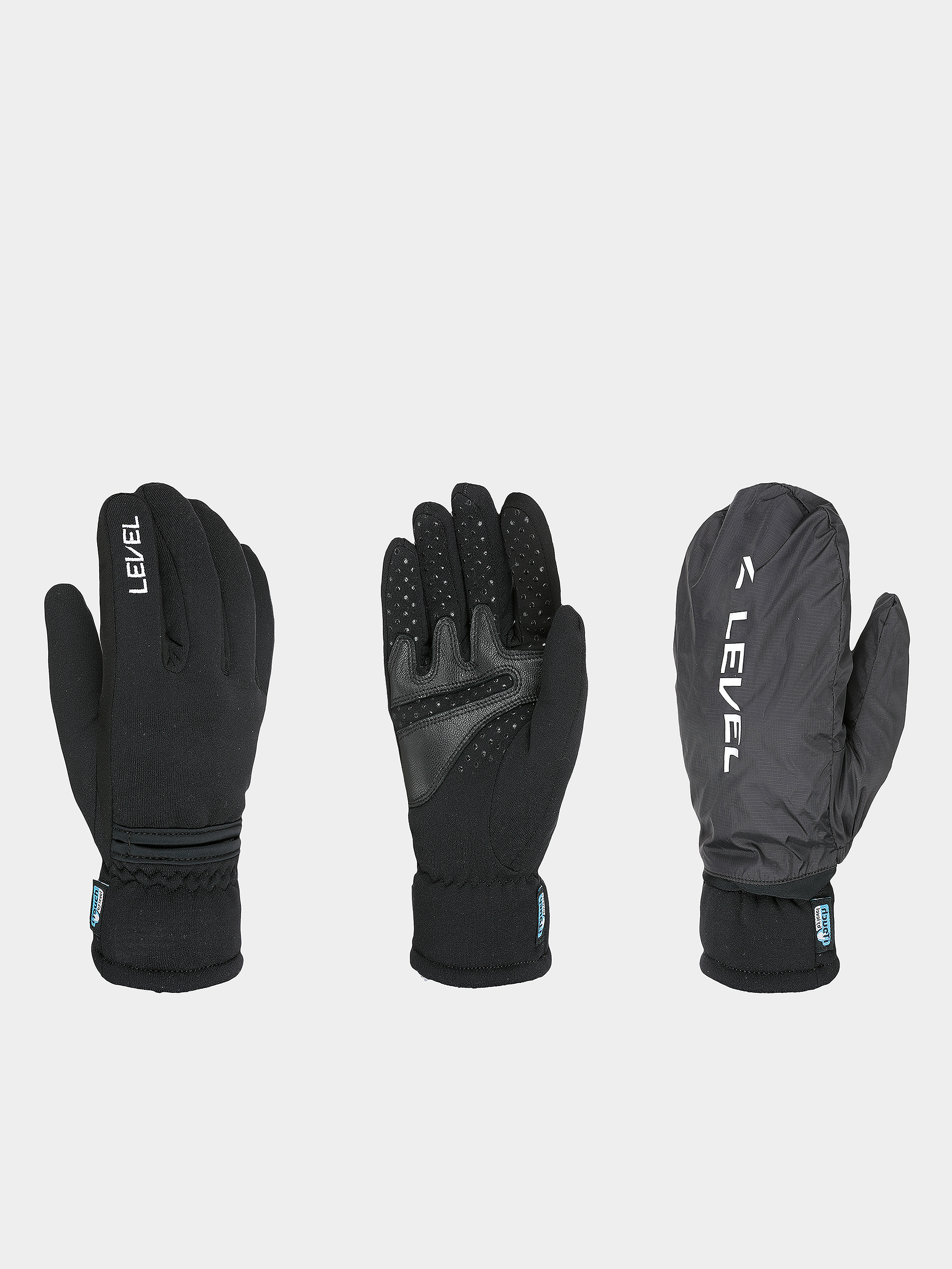 Рукавиці Level Trail Polartec I Touch (black)