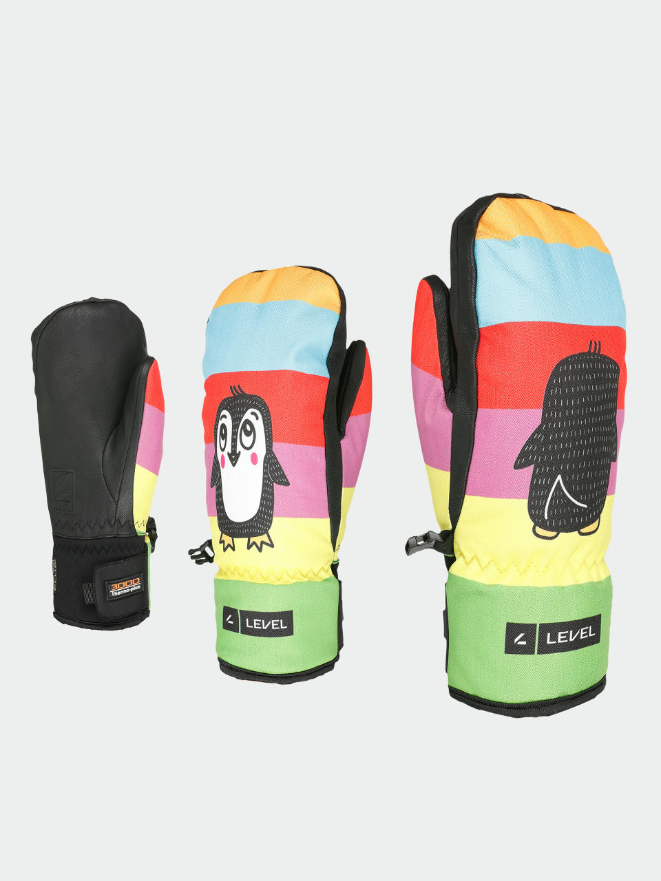 Рукавиці Level Vertigo Teen Mitt JR (pk rainbow)