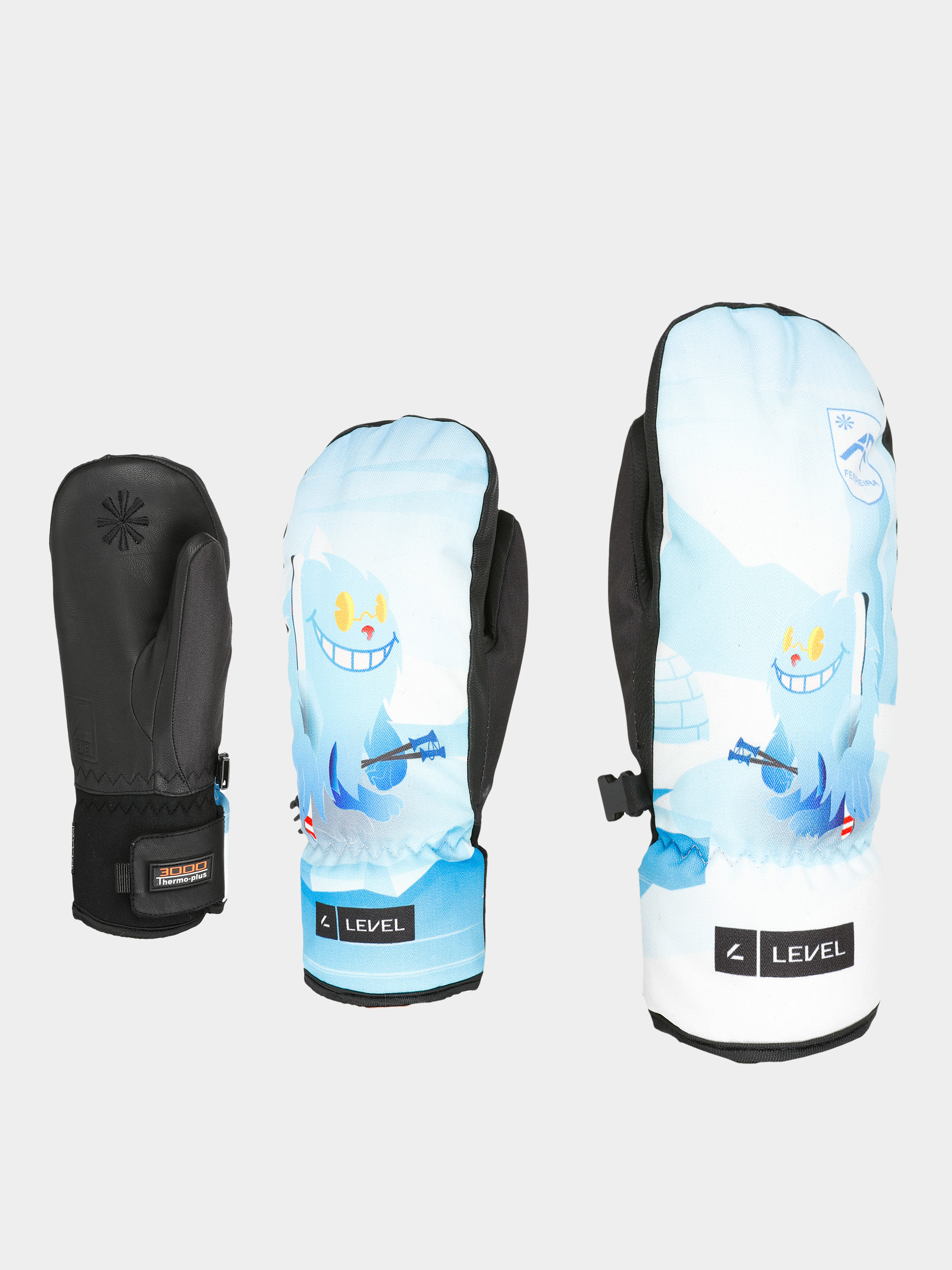 Рукавиці Level Vertigo Teen Mitt JR (light blue)