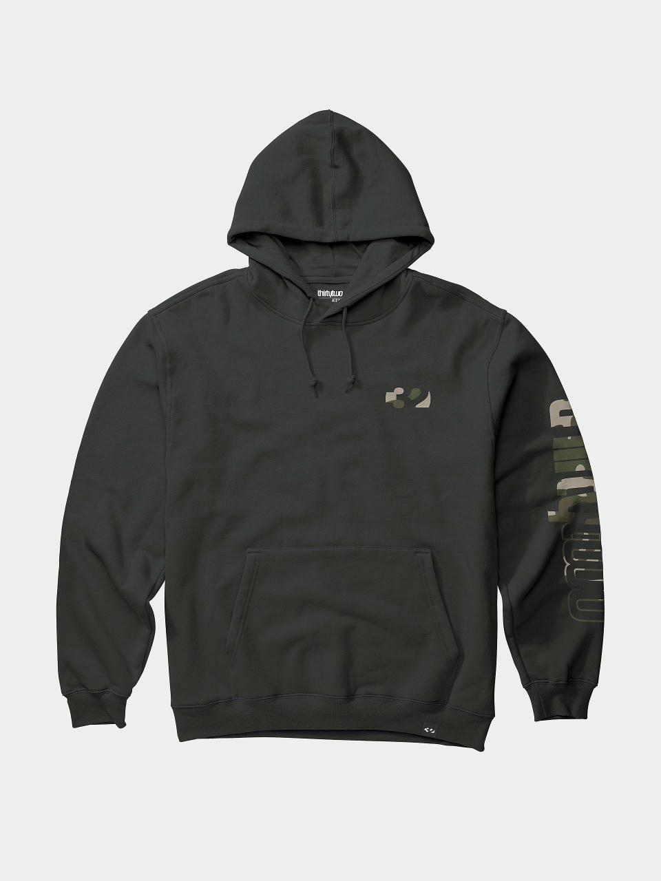 Термосвітшот ThirtyTwo Youth Hoodie JR (black/camo)