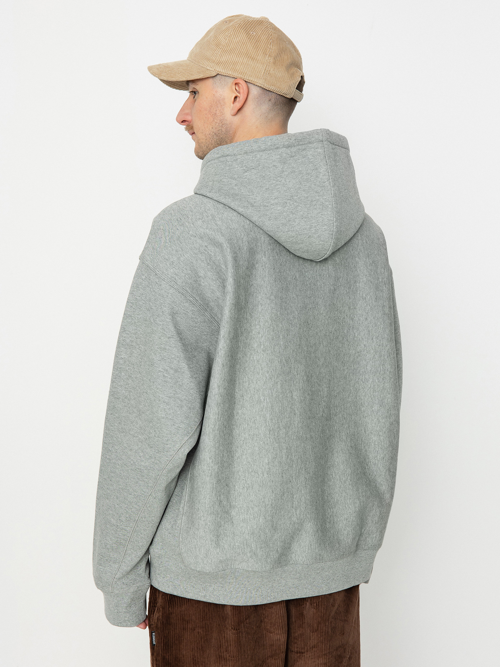 Худі Carhartt WIP American Script HD (grey heather)