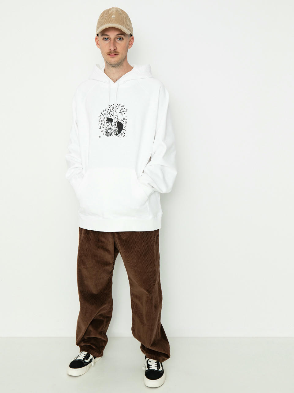 Худі Carhartt WIP Hocus Pocus HD (white/black)