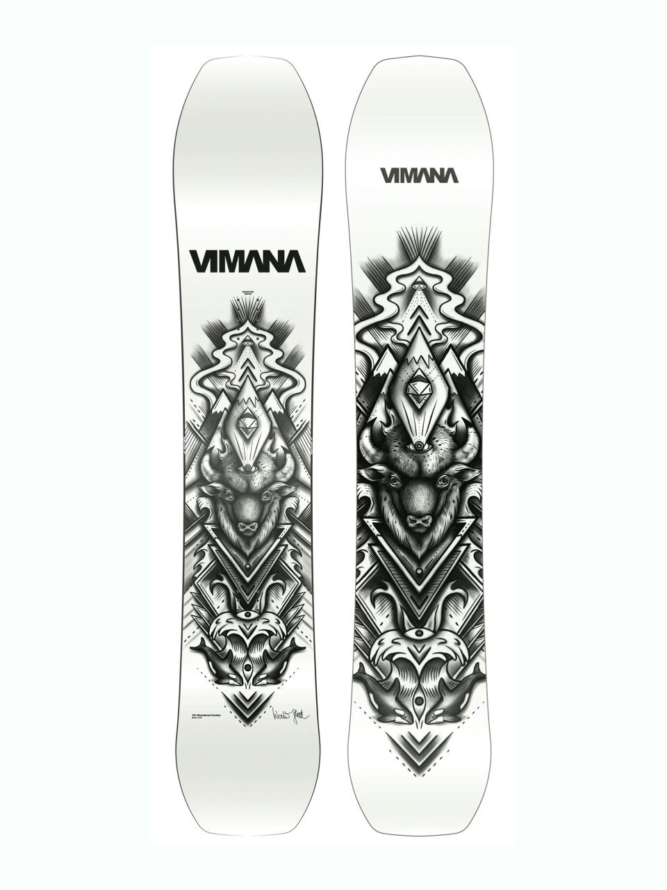 Сноуборд Vimana The Werni Stock (white/multi/black)