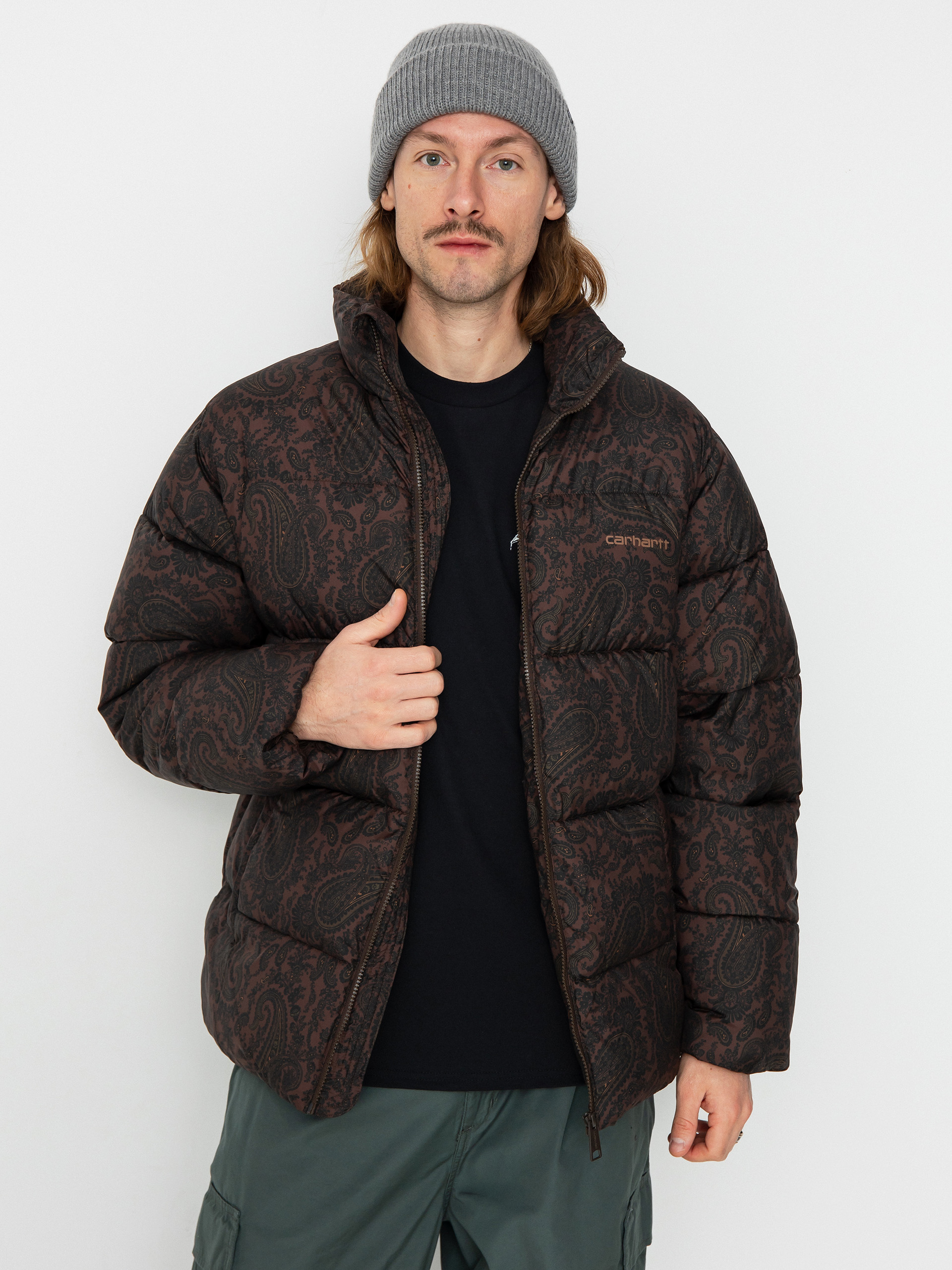 Куртка Carhartt WIP Springfield (paisley print buckeye/black)