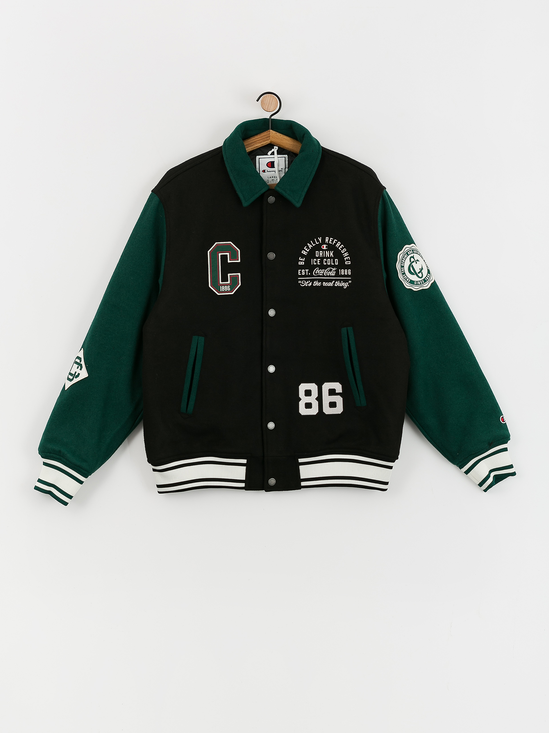 Куртка Champion X Coca Cola Bomber Jacket 220191 (nbk/hlg/ofw)