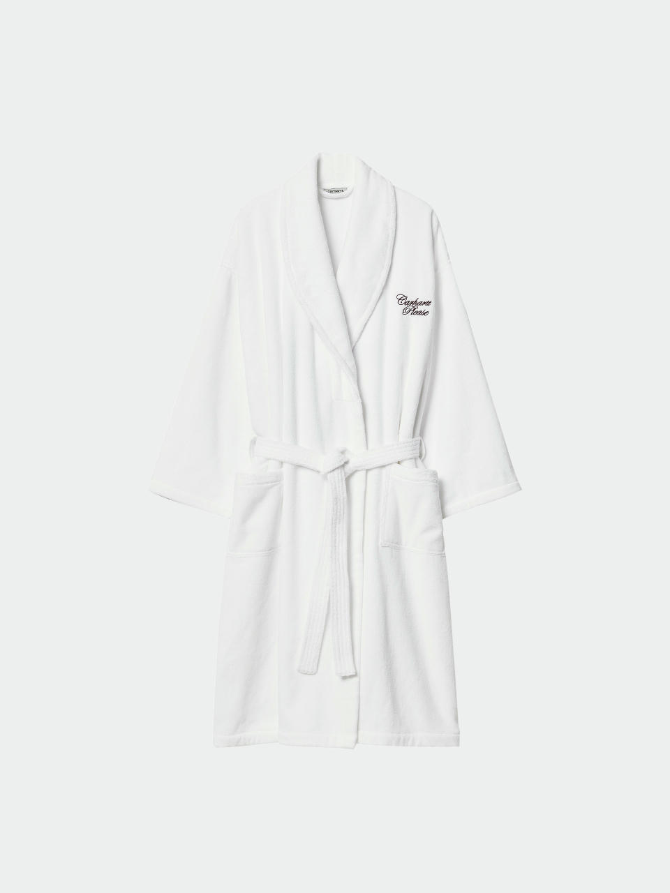 Халат Carhartt WIP Please Bathrobe (white/bordeaux)