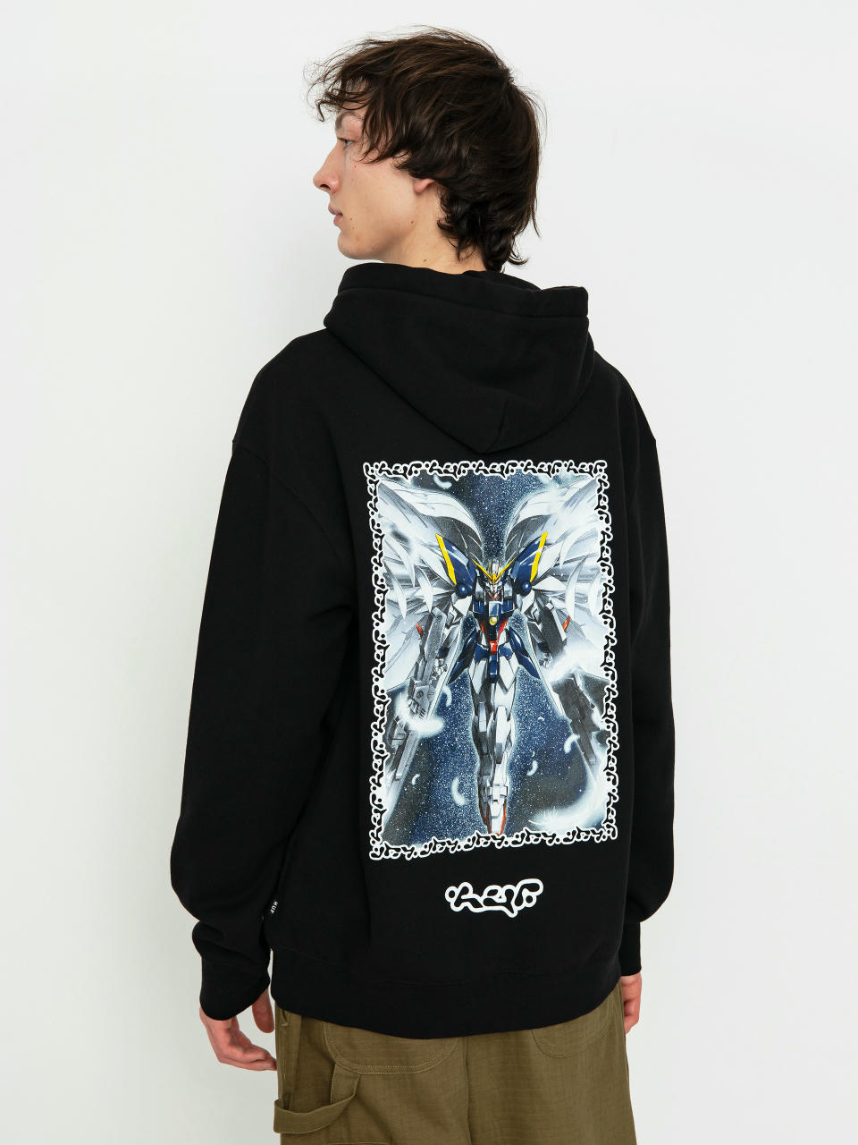 Худі HUF Gundam Wing HD (black)