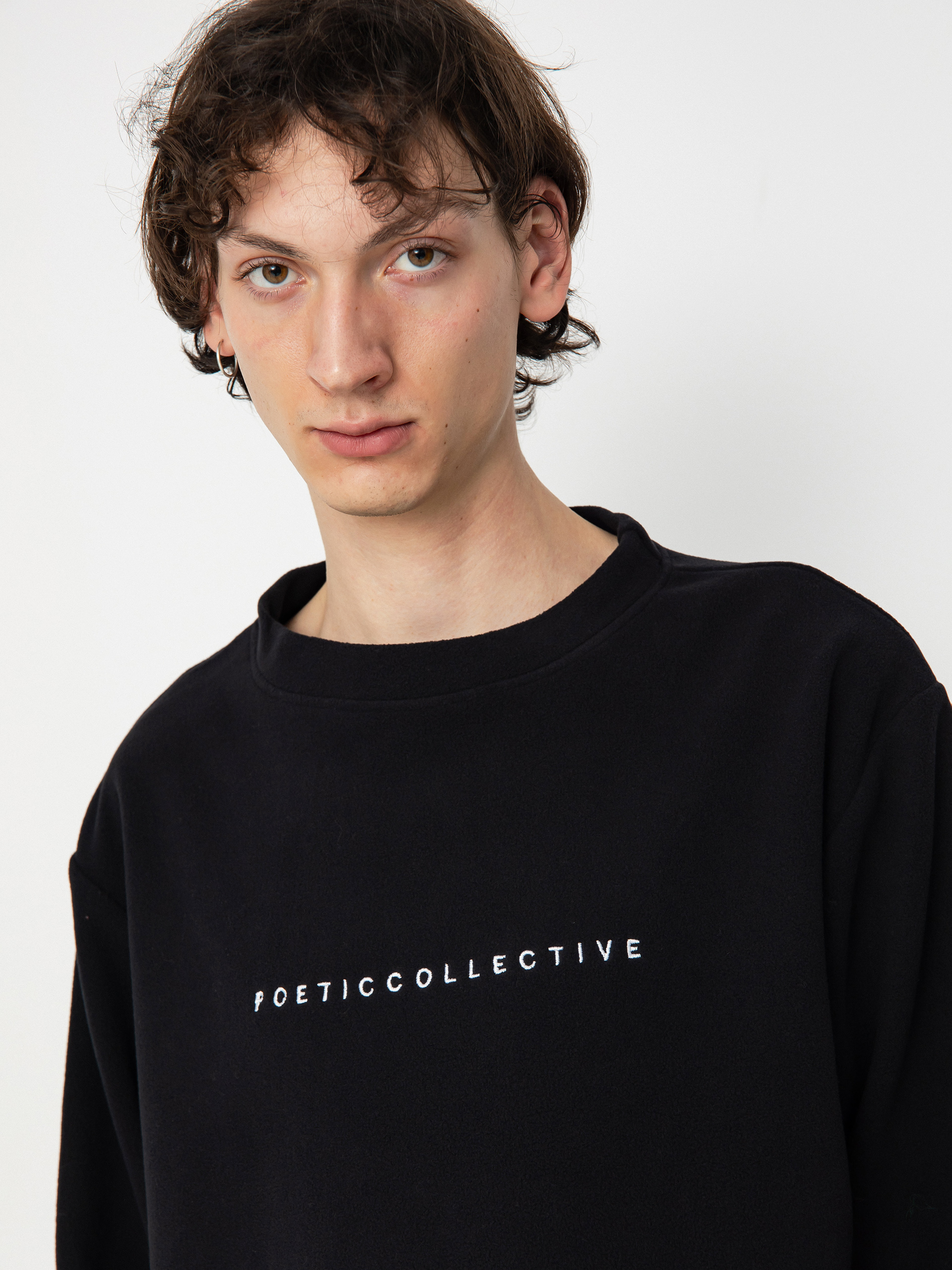 Світшот Poetic Collective Fleece Crew (black)