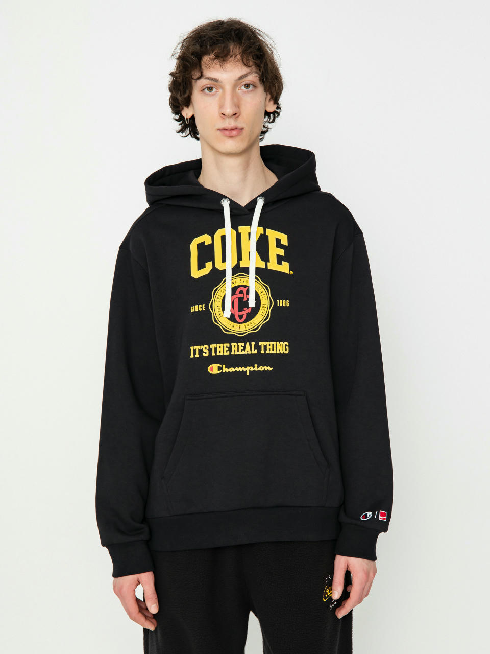 Худі Champion X Coca Cola Hooded Sweatshirt 220180 (nbk)