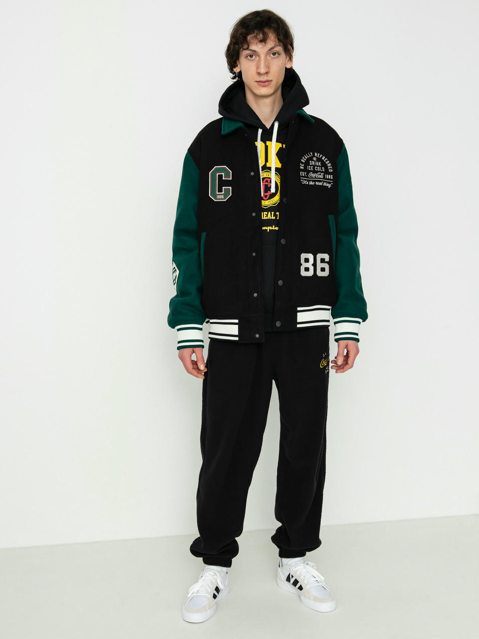 Куртка Champion X Coca Cola Bomber Jacket 220191 (nbk/hlg/ofw)