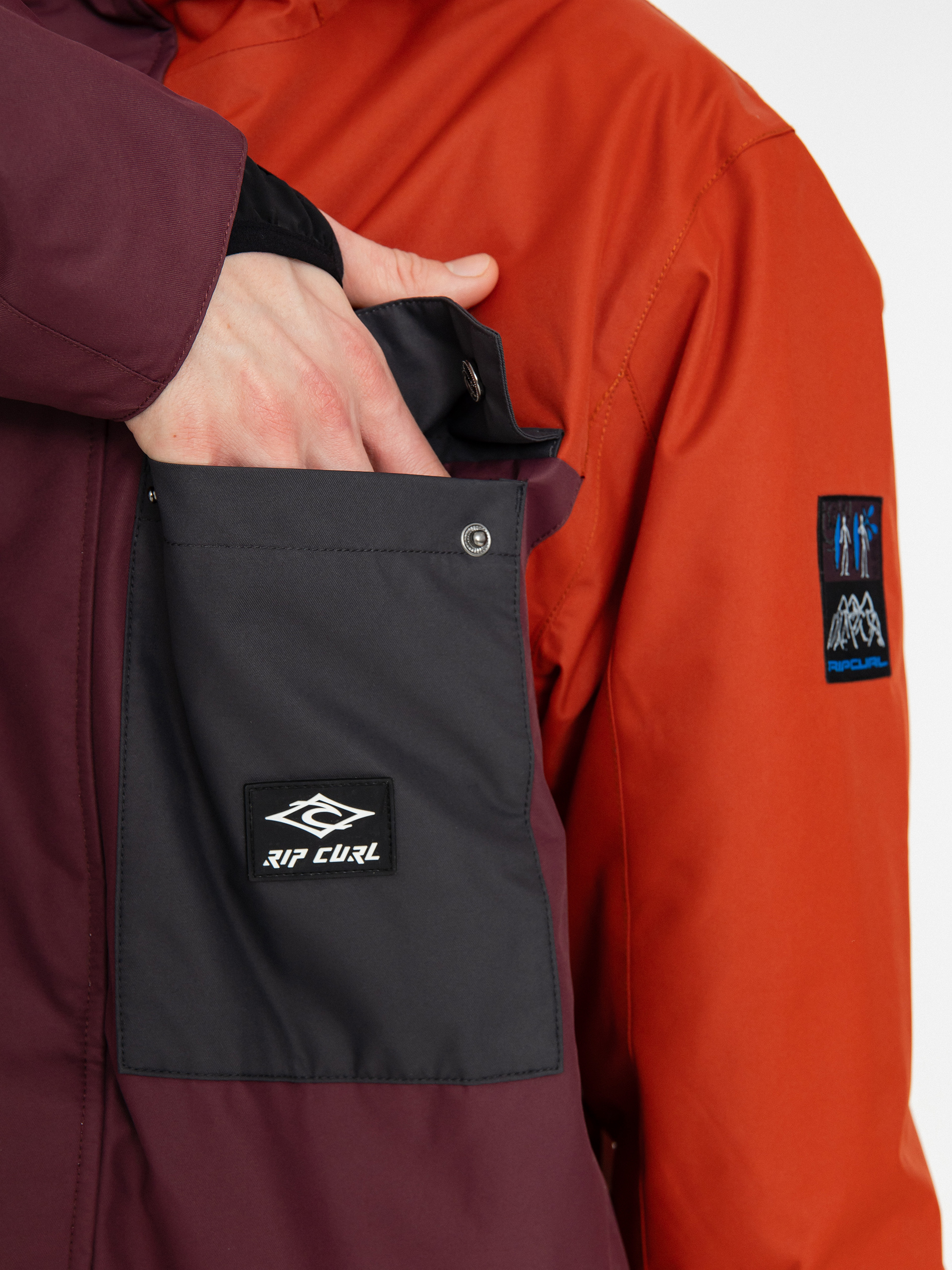 Чоловіча Куртка для сноуборду Rip Curl Pinnacle (picante)