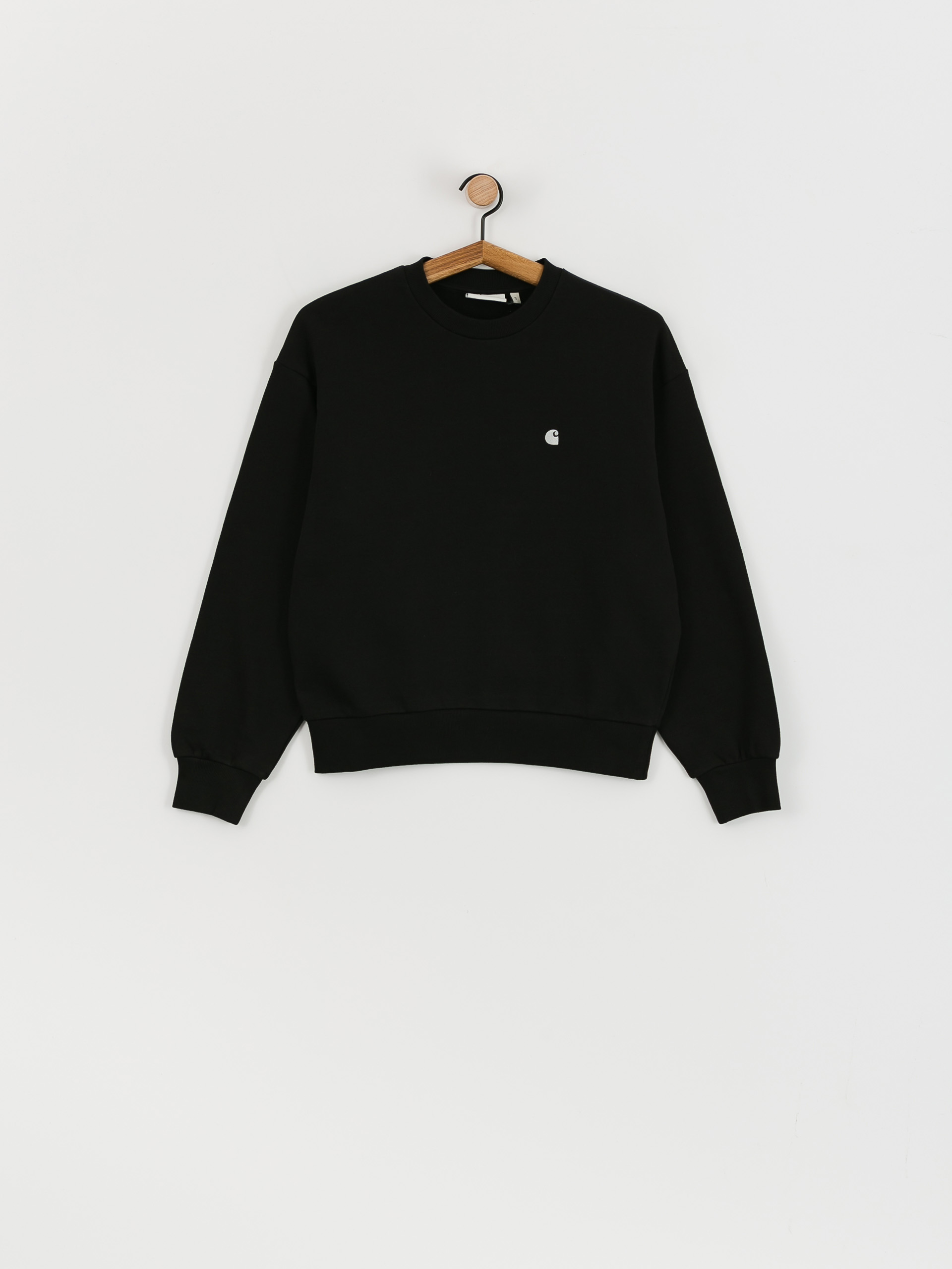 Світшот Carhartt WIP Casey Wmn (black/silver)