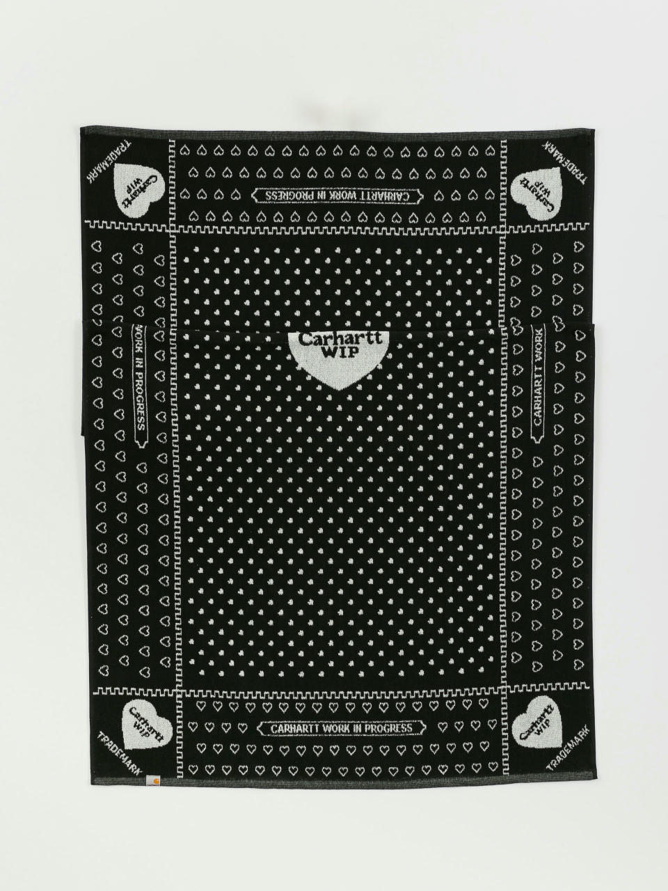 Хустина Carhartt WIP Heart Bandana (heart bandana jacquard/black)