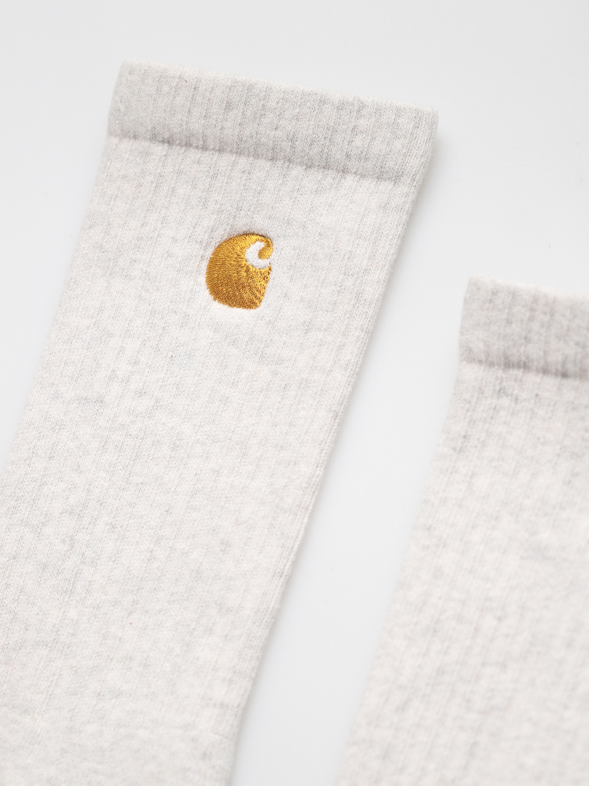  Шкарпетки Carhartt WIP Chase (ash heather/gold)