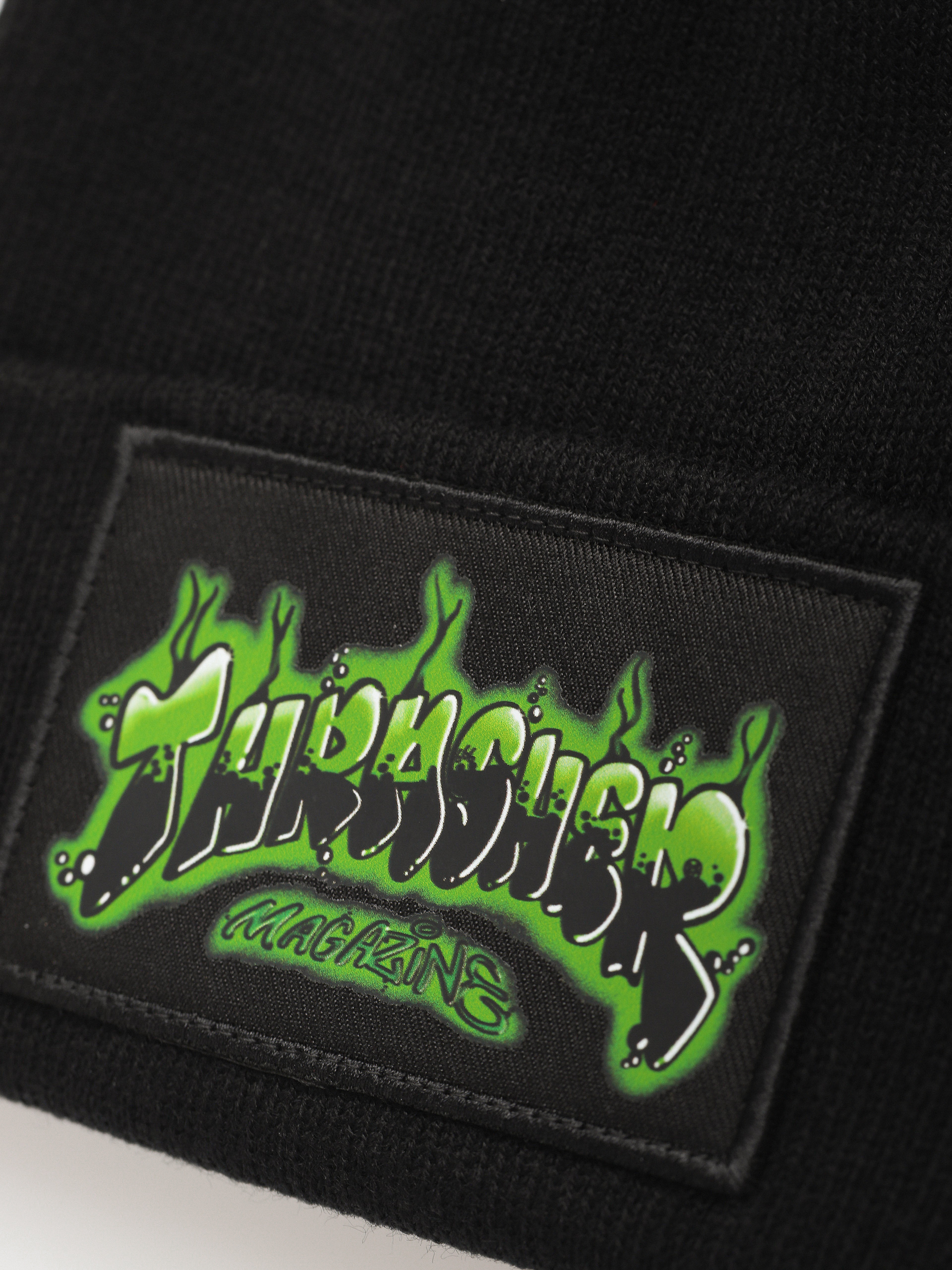 Шапка Thrasher Airbrush Patch - чорний (black)