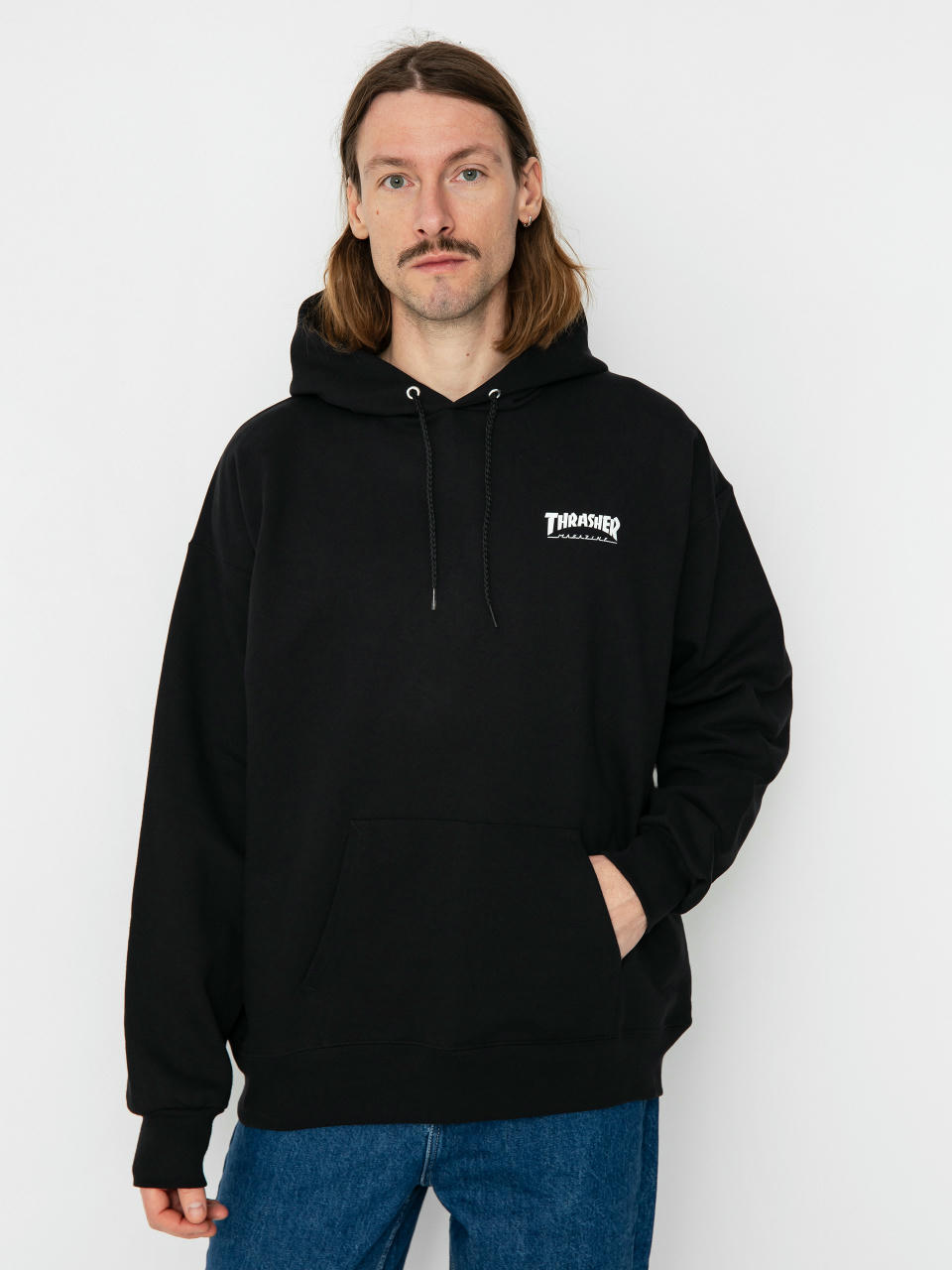 Худі Thrasher Little HD (black)