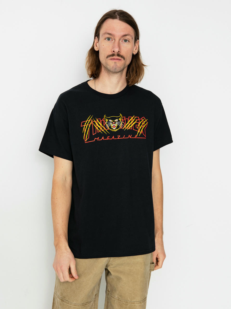 Футболка Thrasher Gato (black)