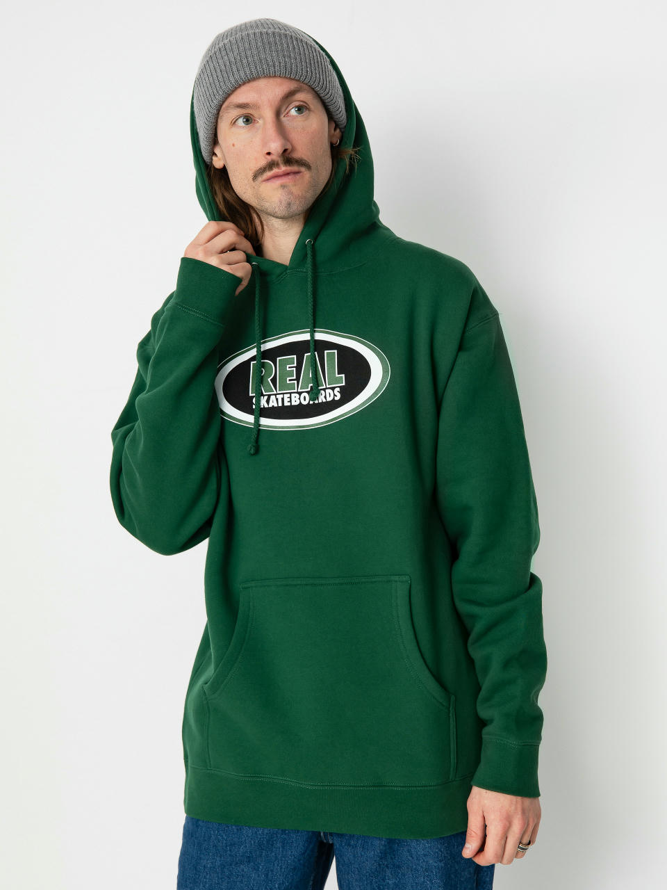 Худі Real Oval HD (dark green/black/white)