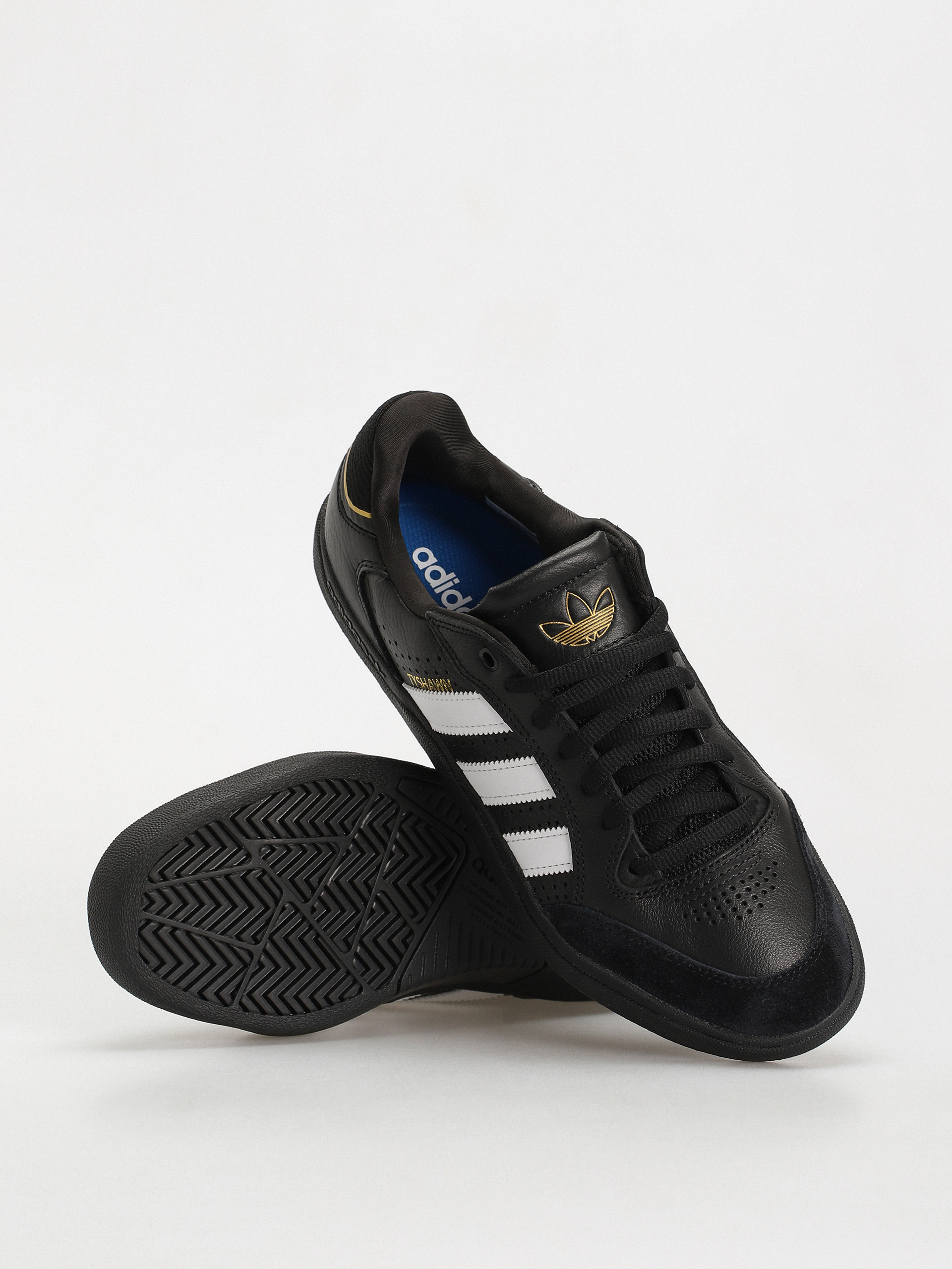 Взуття adidas Tyshawn Low (cblack/ftwwht/goldmt)