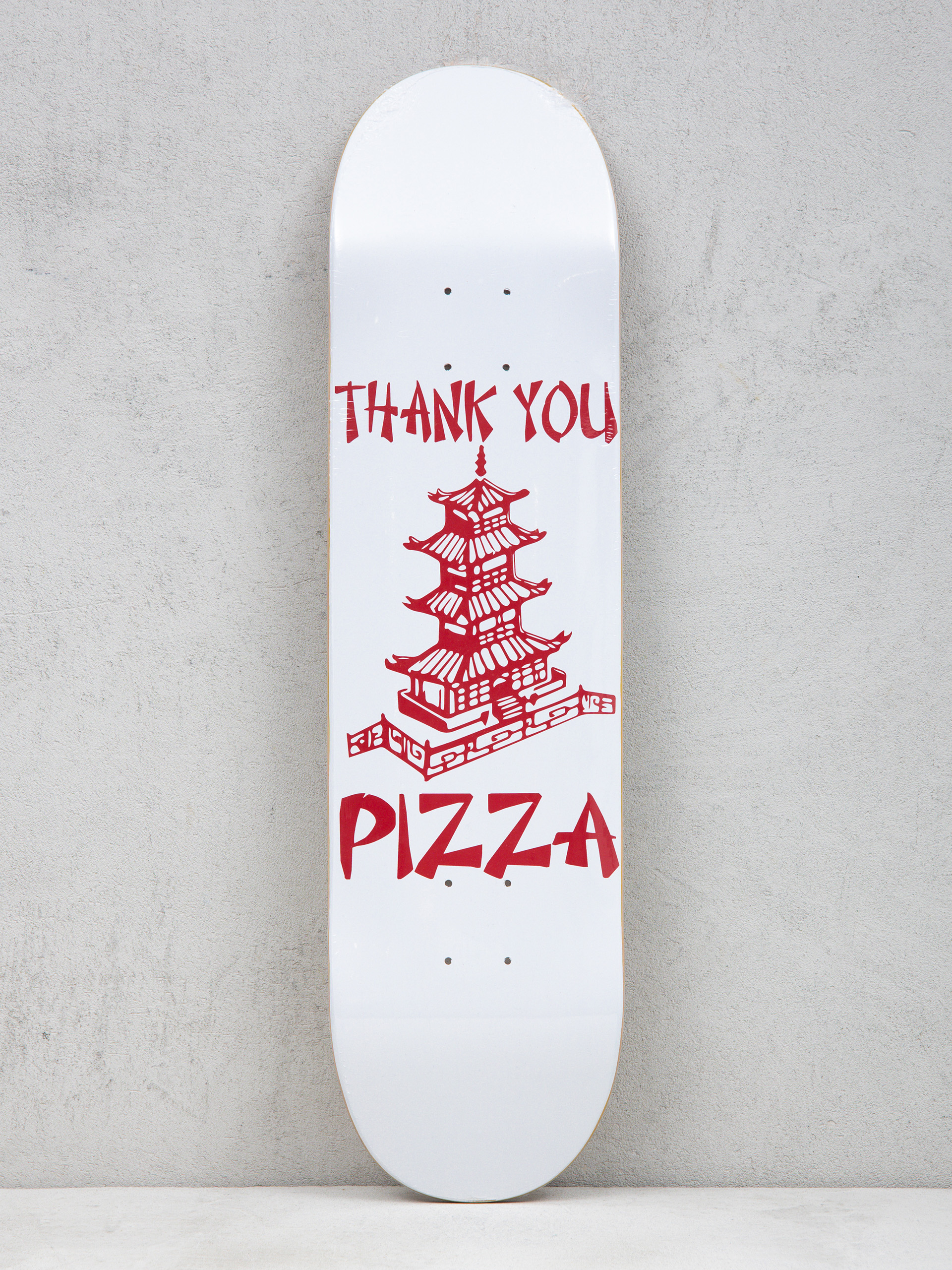 Декa Pizza Skateboards Thank You Pizza