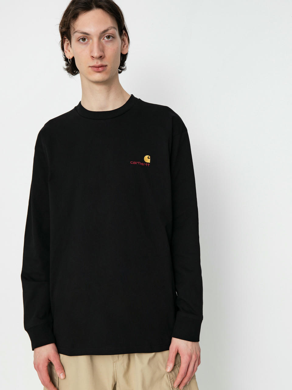 Суитшърт Carhartt WIP American Script (black)