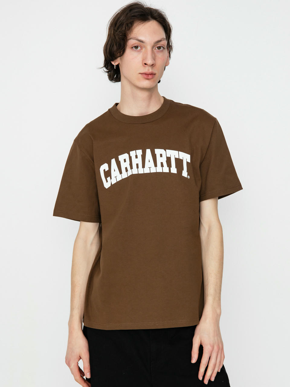 Футболка Carhartt WIP University (lumber/white)