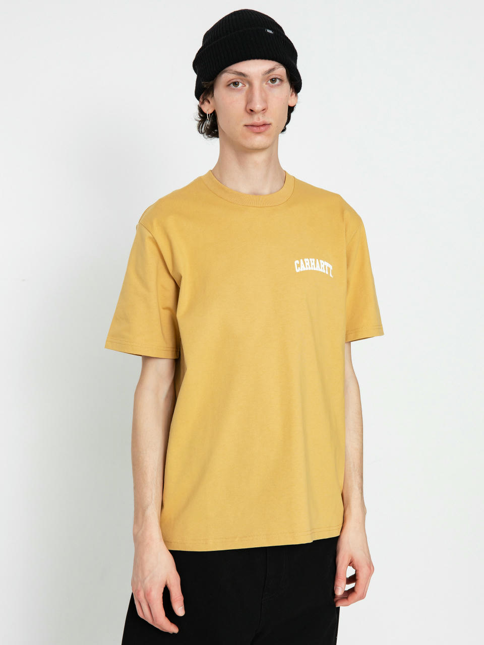 Футболка Carhartt WIP University Script (bourbon/white)