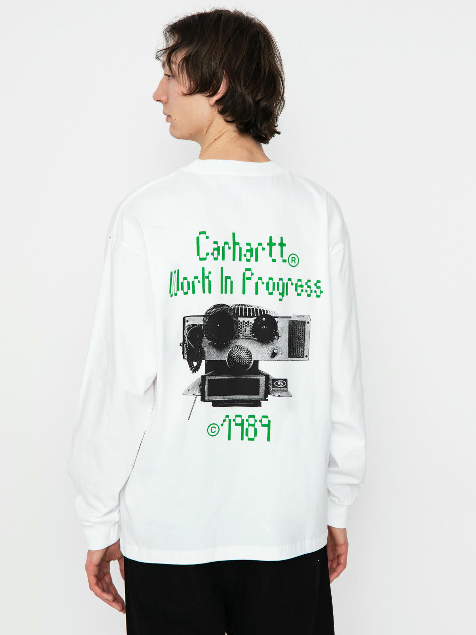 Лонгслів Carhartt WIP Soundface (white)