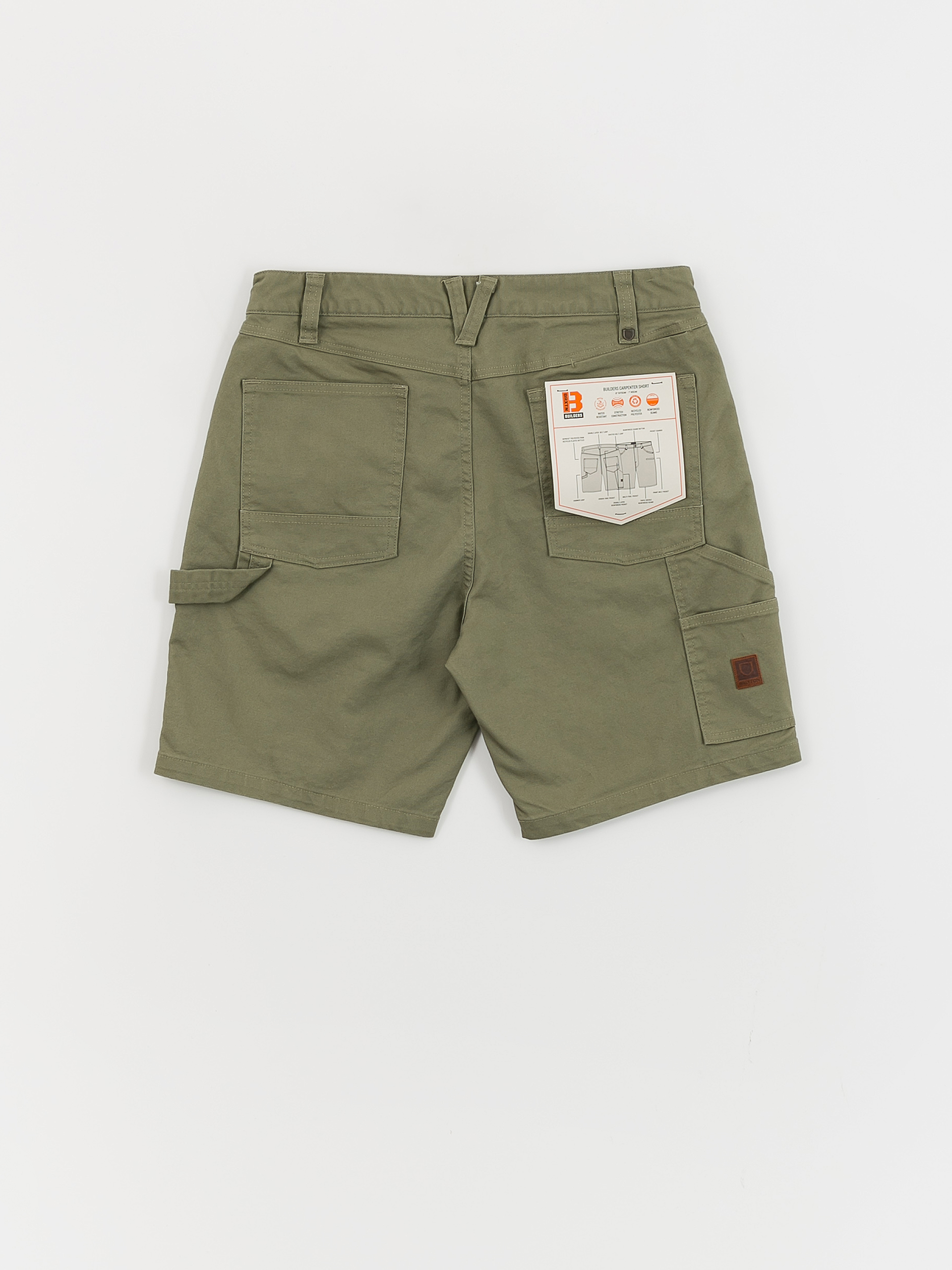 Шорти Brixton Builders Carpenter (olive surplus)