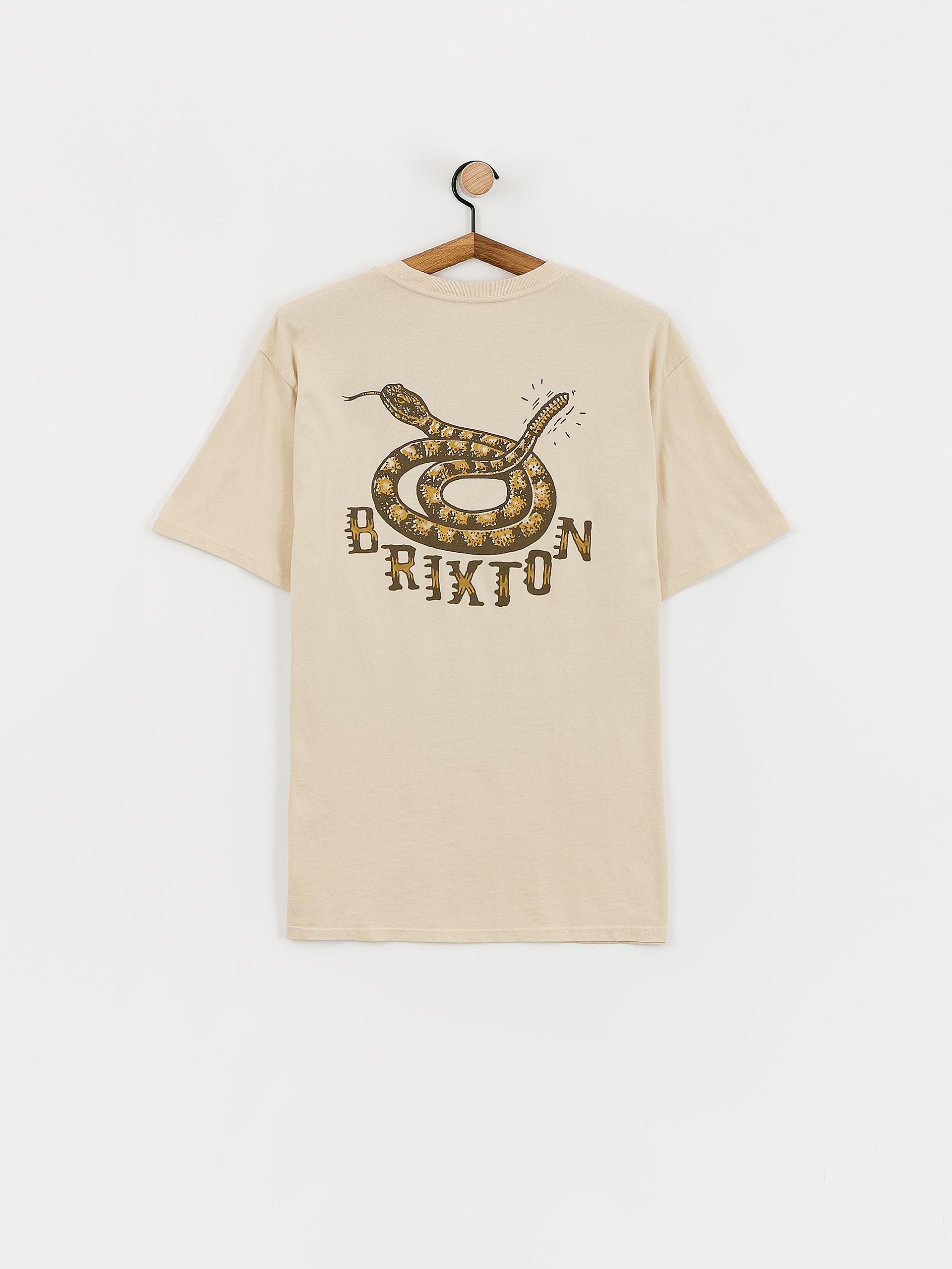 Футболка Brixton Homer Stt (cream classic wash)