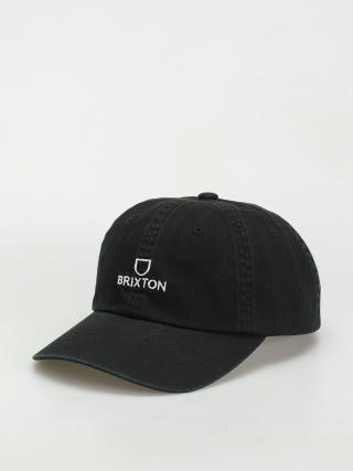 Кепка Brixton Alpha Lp Cap (black/white vintage wash)