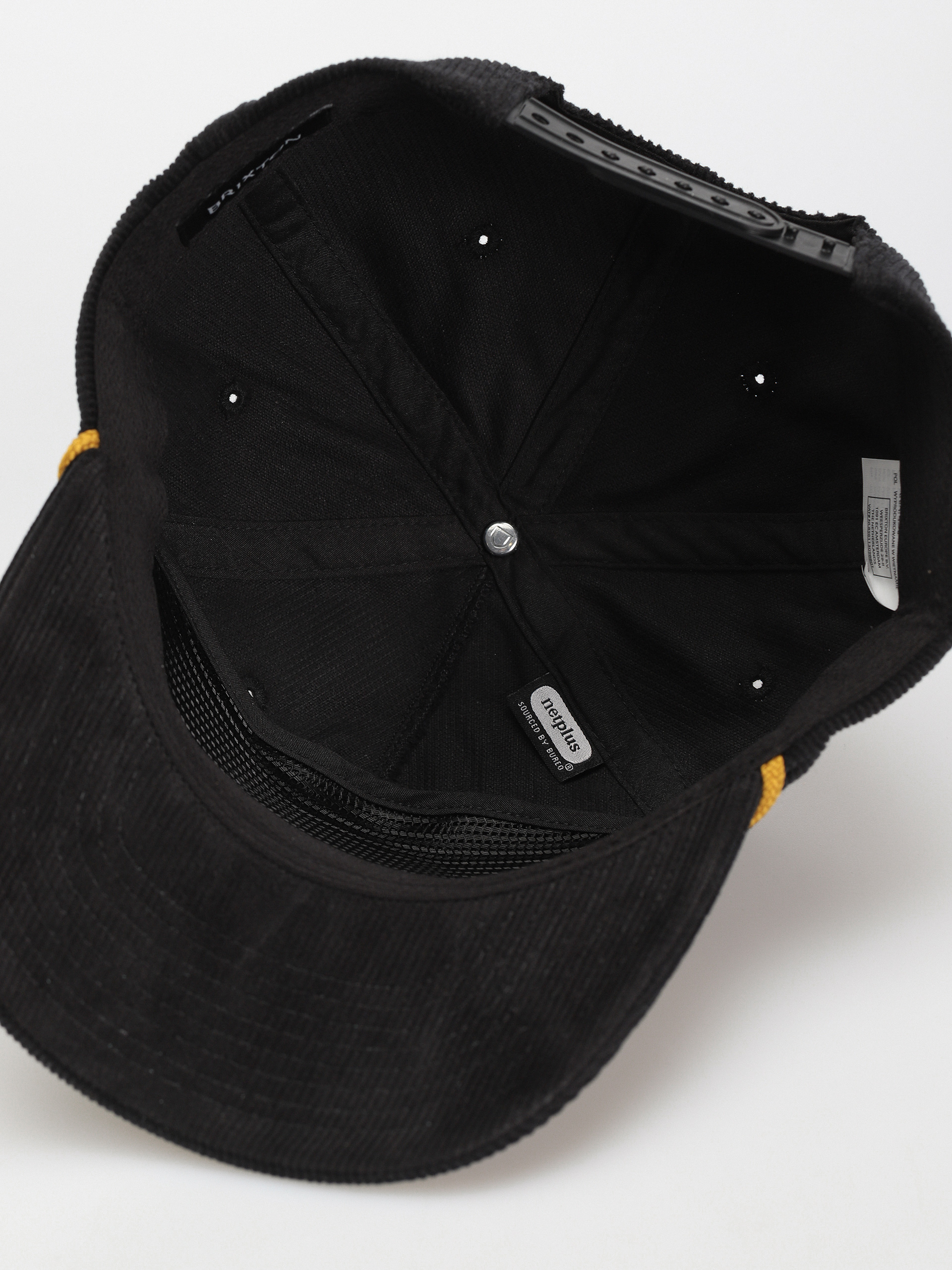 Кепка Brixton Parsons Netplus Mp Snpk (black)