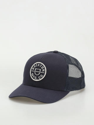 Кепка Brixton Crest X Mp Mesh Cap (washed navy/navy)