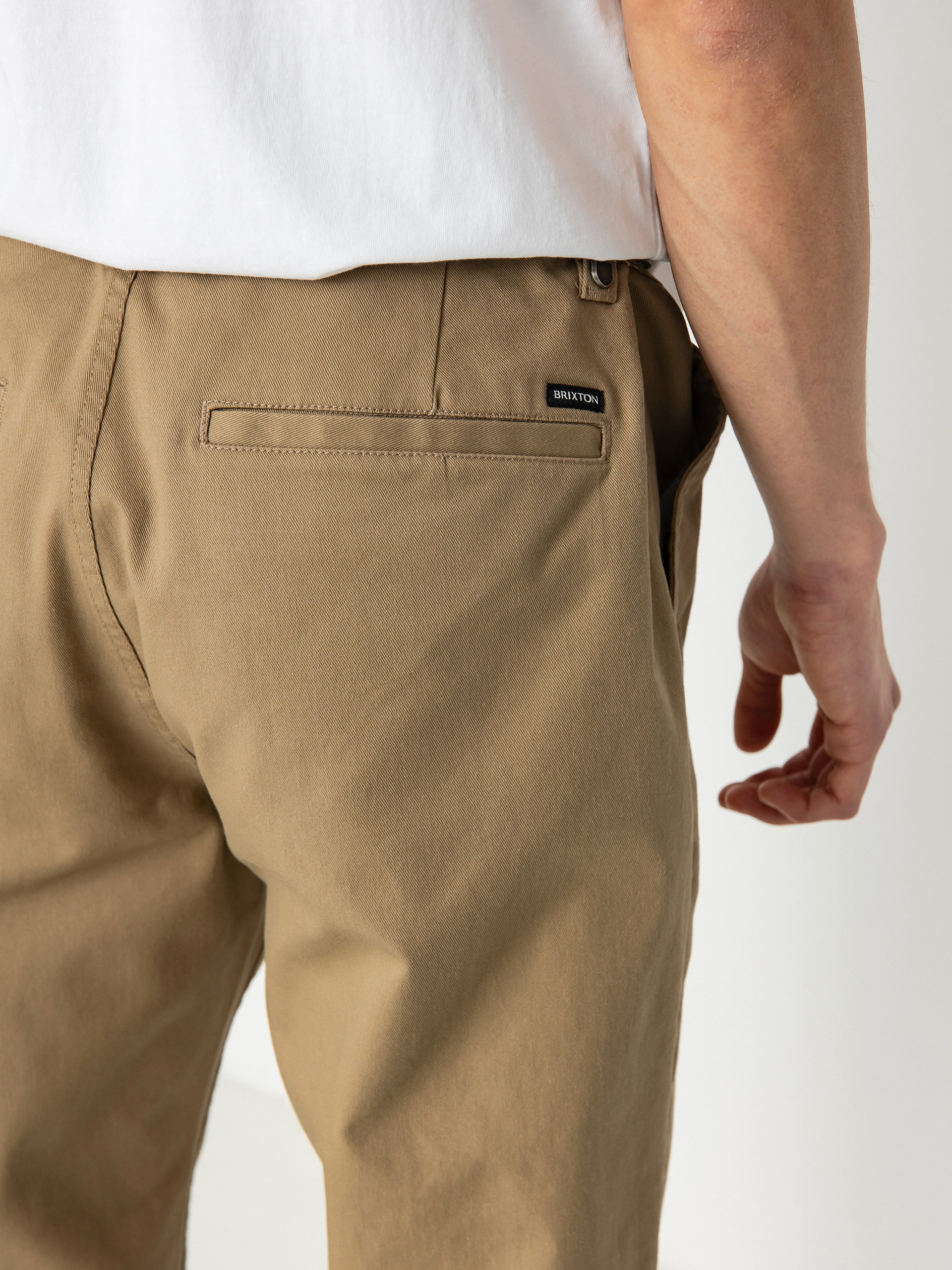 Штани Brixton Choice Chino Regular (khaki)