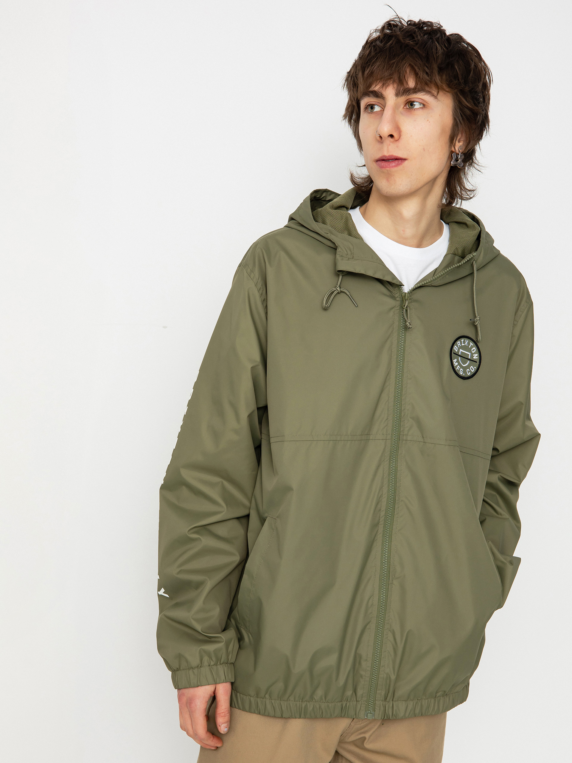 Куртка Brixton Claxton Crest Lw ZHD (olive surplus)