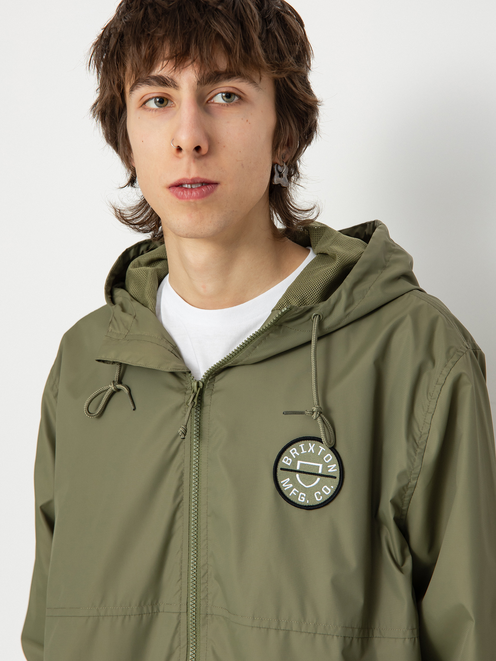 Куртка Brixton Claxton Crest Lw ZHD (olive surplus)