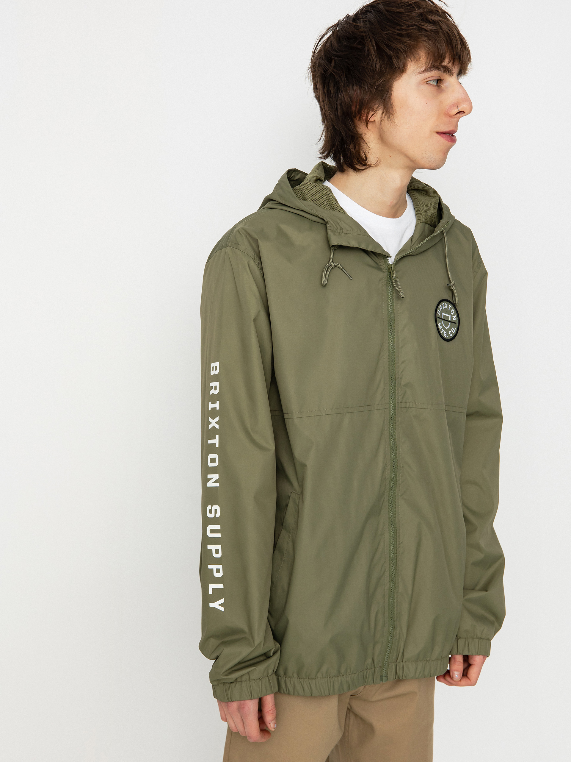 Куртка Brixton Claxton Crest Lw ZHD (olive surplus)