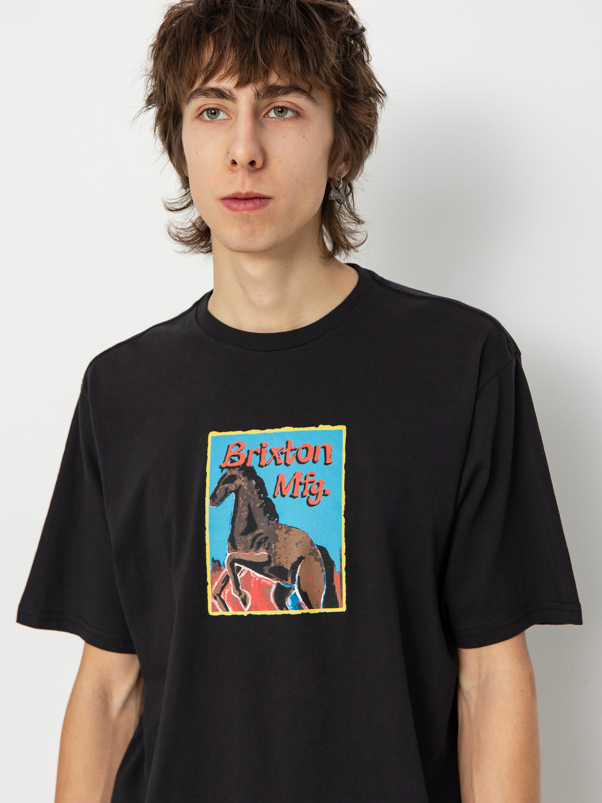 Футболка Brixton Rusty Tlrt (black)