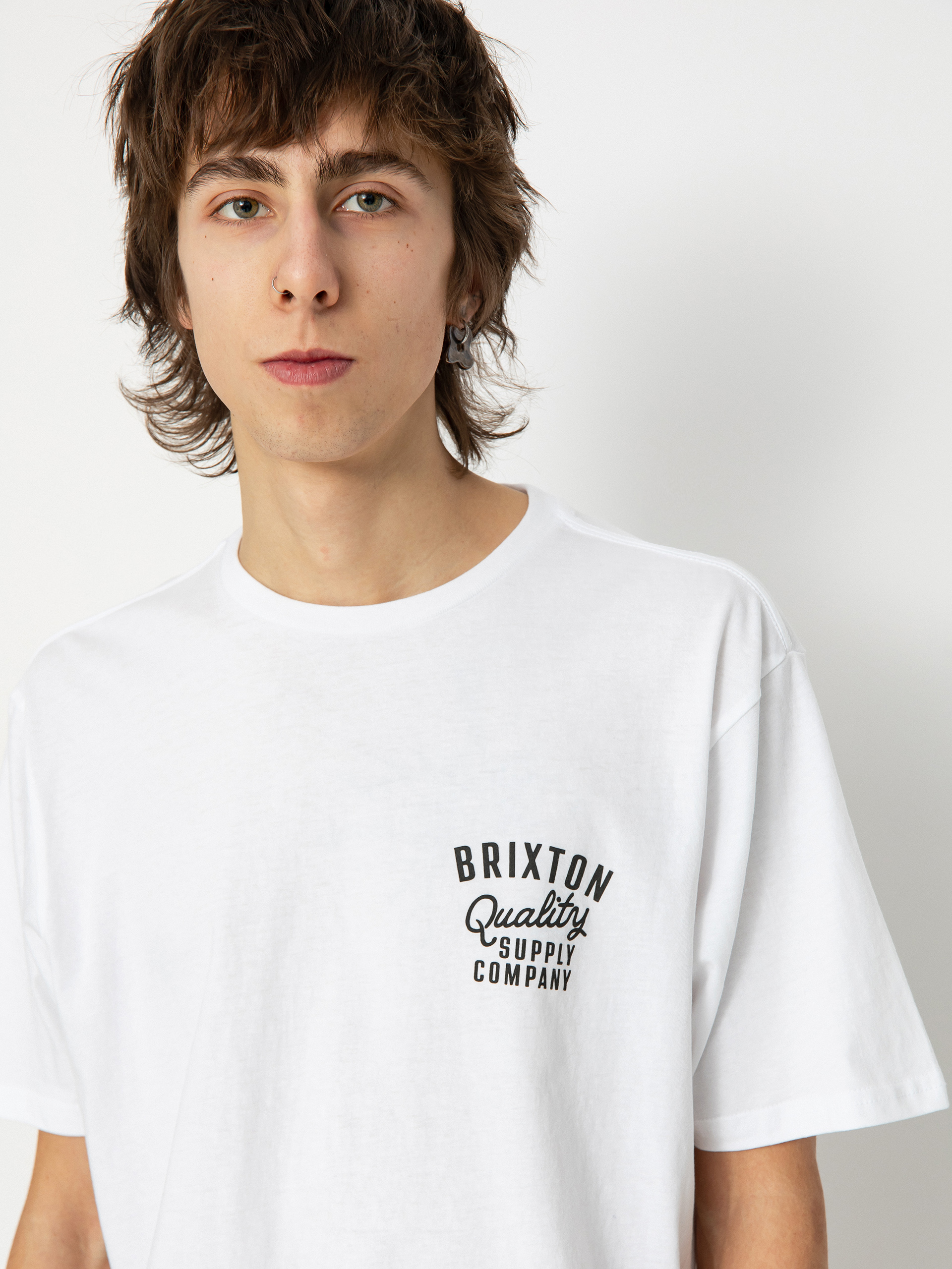 Футболка Brixton Hubal Tlrt (white)