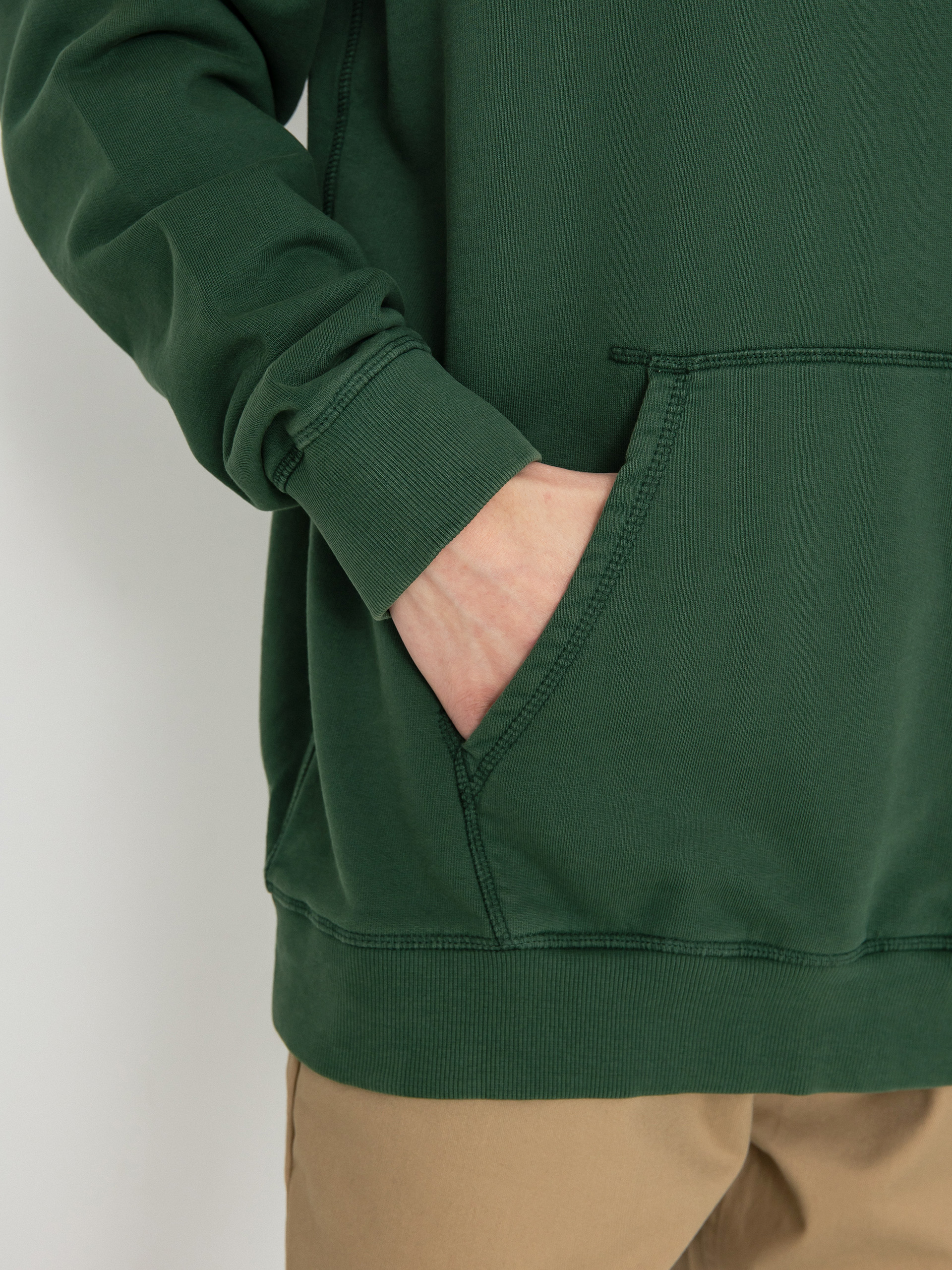 Худі Brixton Vintage Reserve Cl Ft (trekking green sol wash)