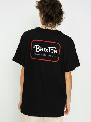 Футболка Brixton Grade Stt (black/casa red/white)