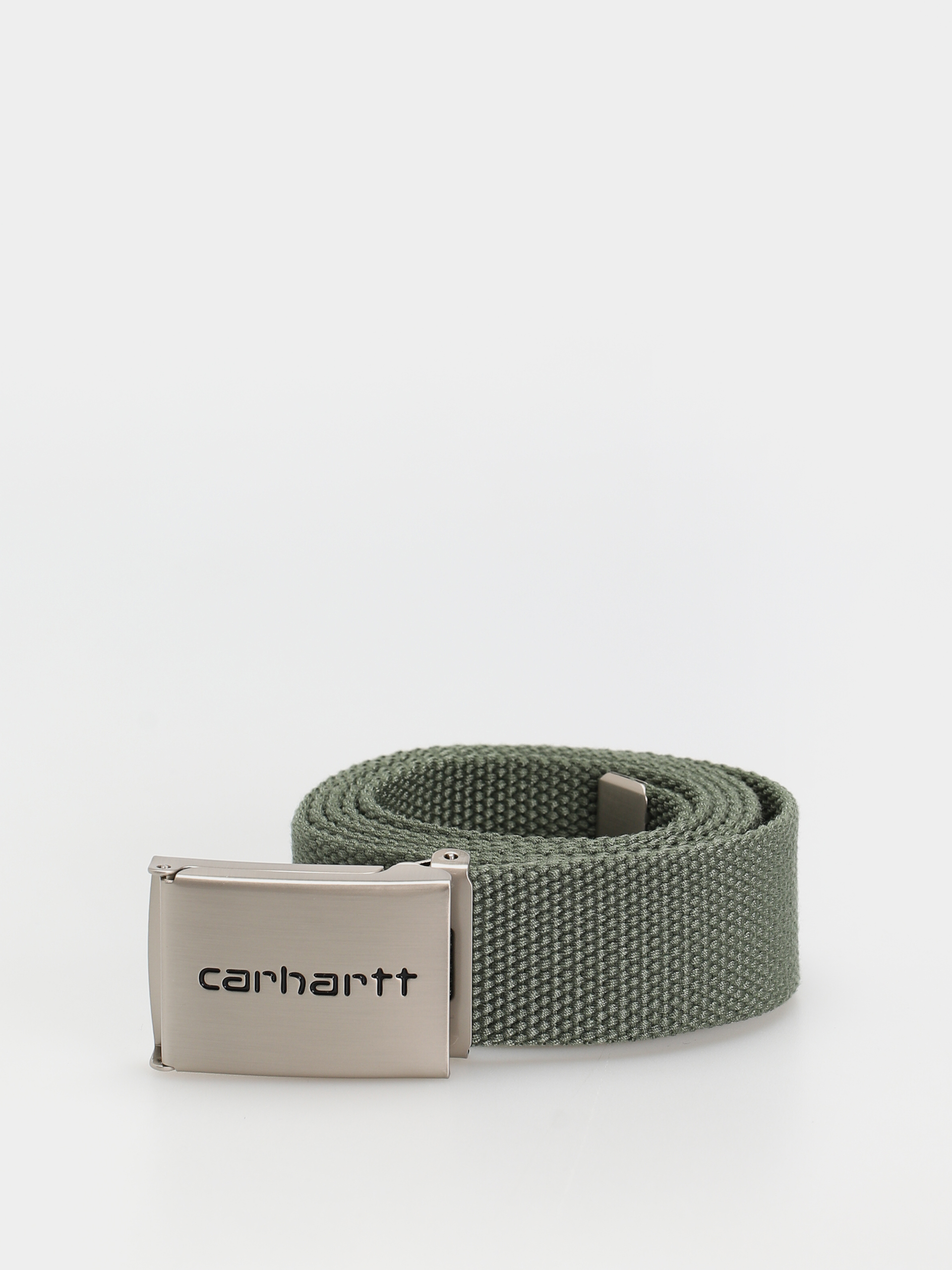 u0420u0435u043cu0456u043du044c Carhartt WIP Clip Belt Chrome (park)