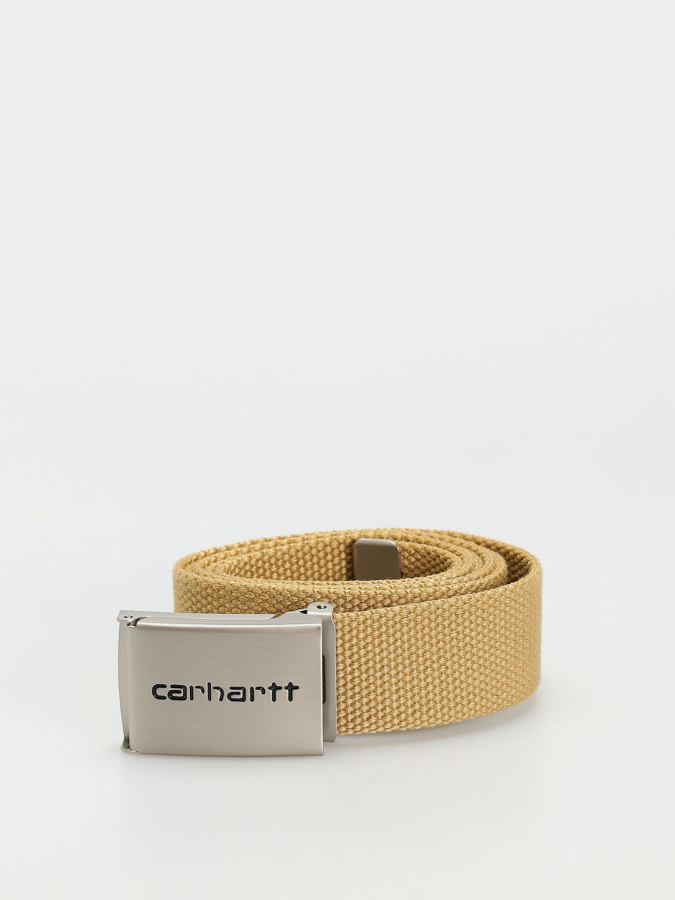 Ремінь Carhartt WIP Clip Belt Chrome (bourbon)