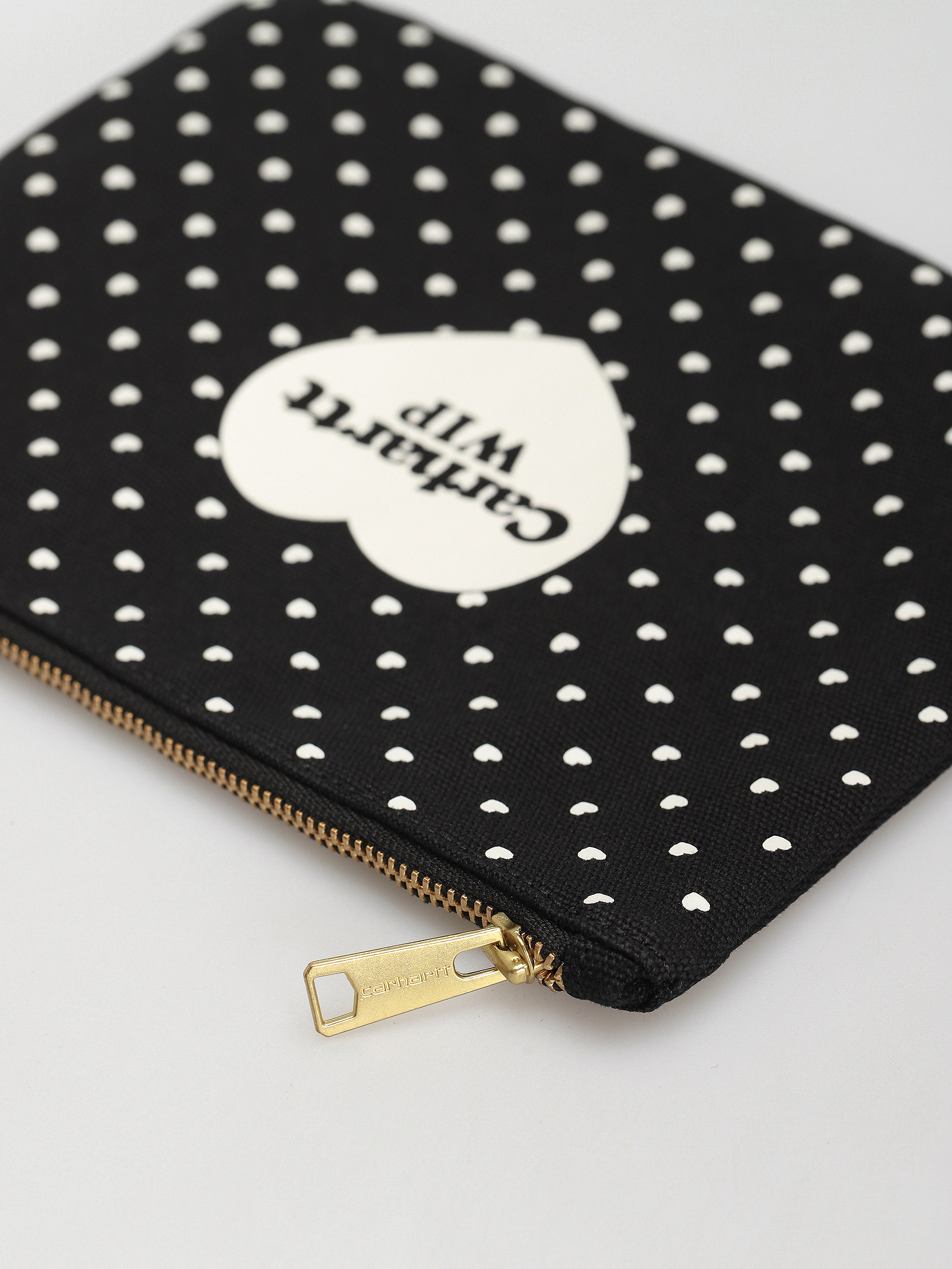 Гаманець Carhartt WIP Canvas Graphic Zip (heart bandana print/black)